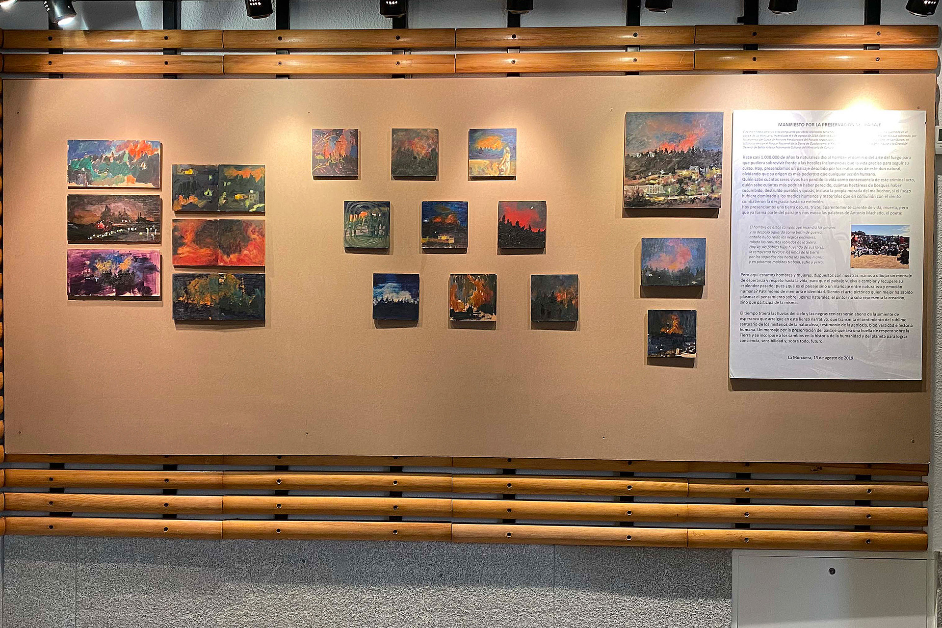 Ceneam expo cuando Paisaje duele