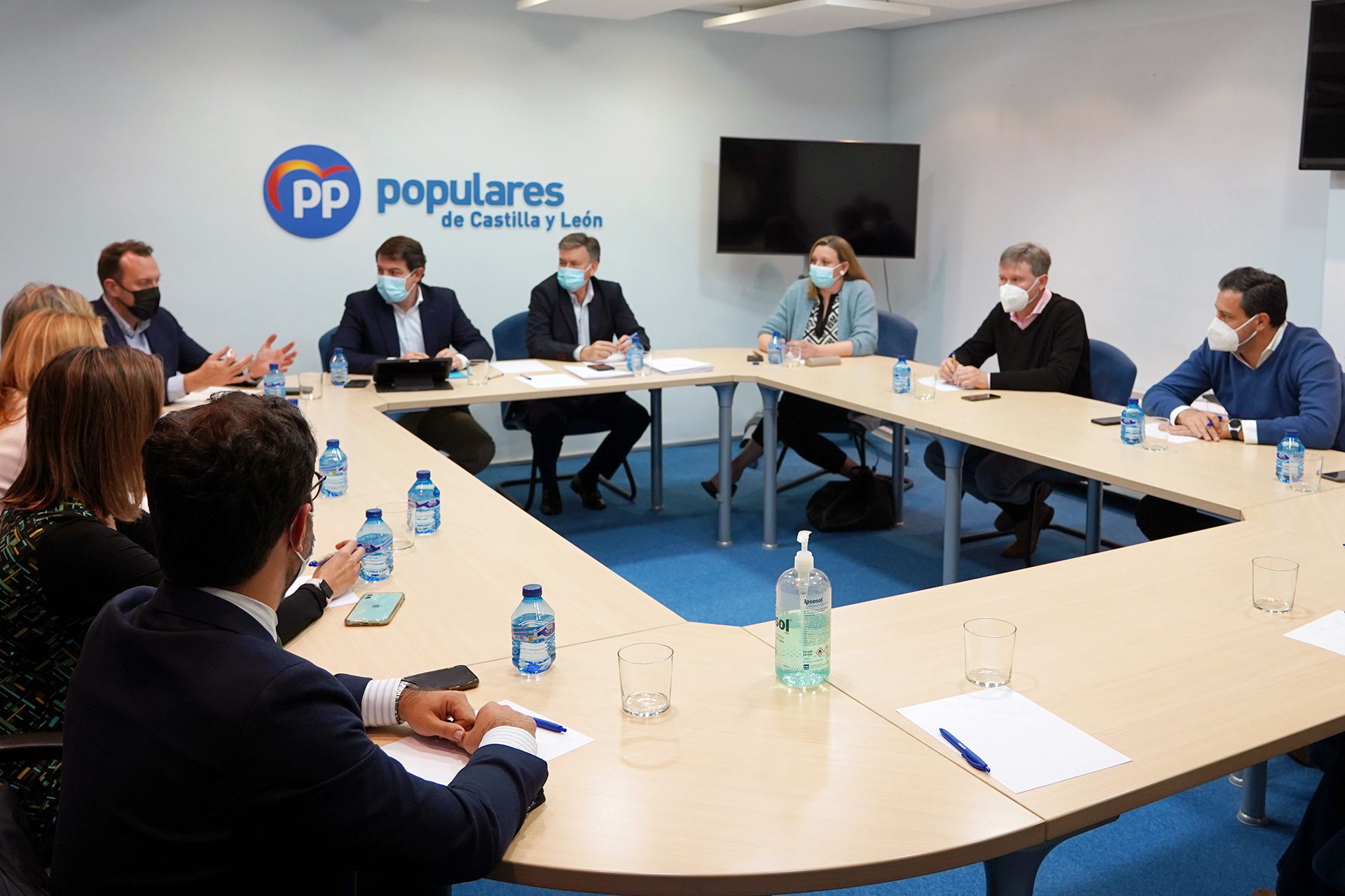 Mañueco muestra sus preferencias por Vox y Soria ¡Ya! 1 Comite de Direccion del Partido Popular