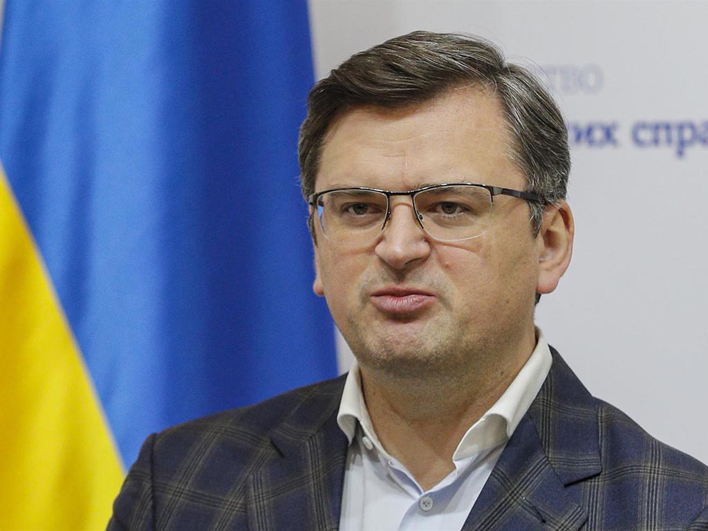 El ministro de Exteriores ucraniano, Dmitro Kuleba. / EFE - EPA - SERGEY DOLZHENKO