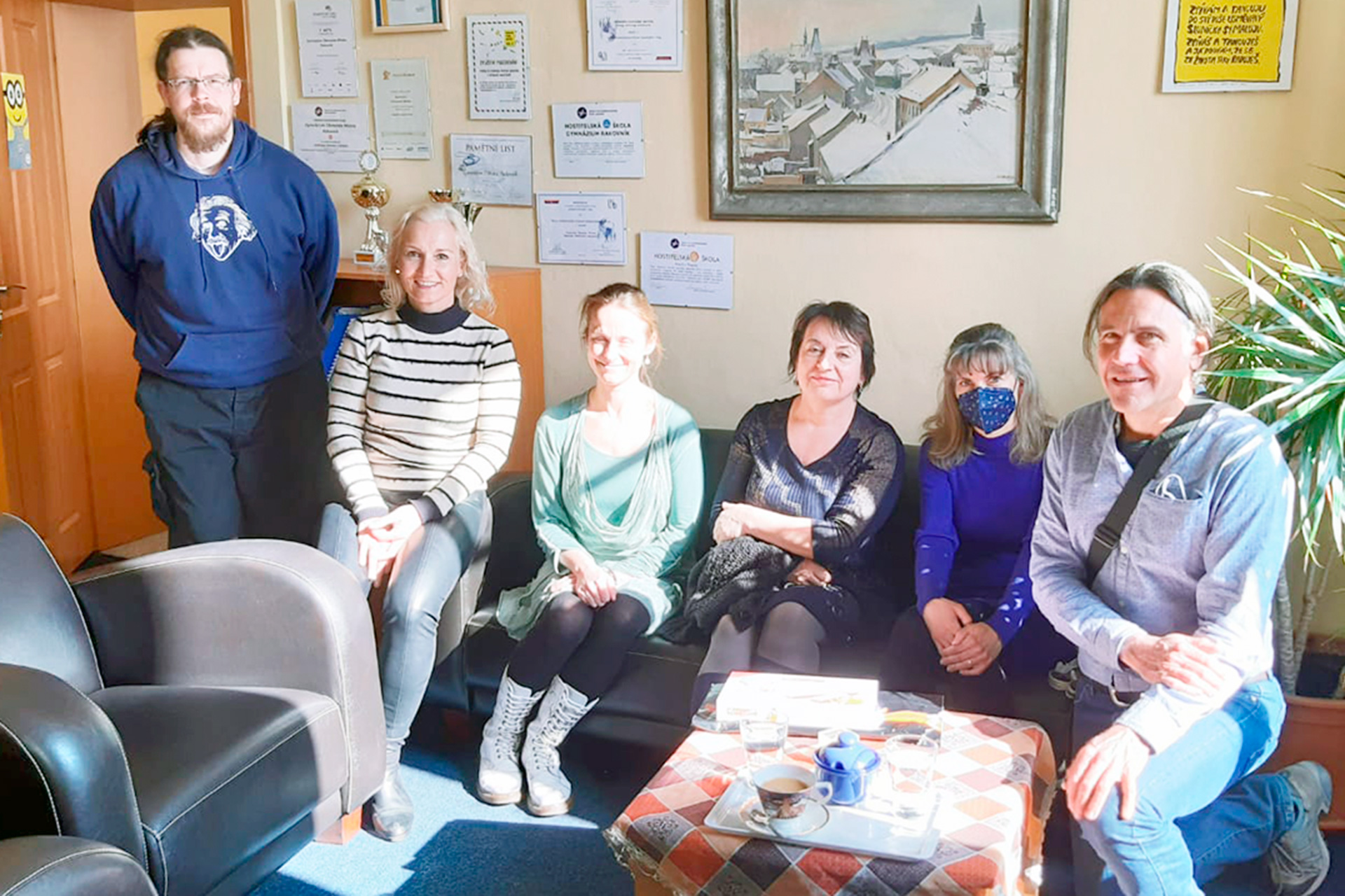 Dos profesores del Giner de los Rios han viajado a Republica Checa 2