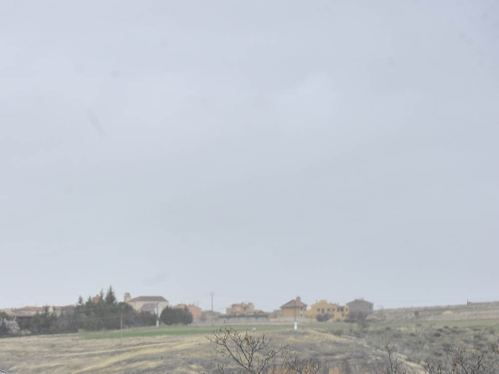 Jornada de lluvia, en Segovia. / KAMARERO