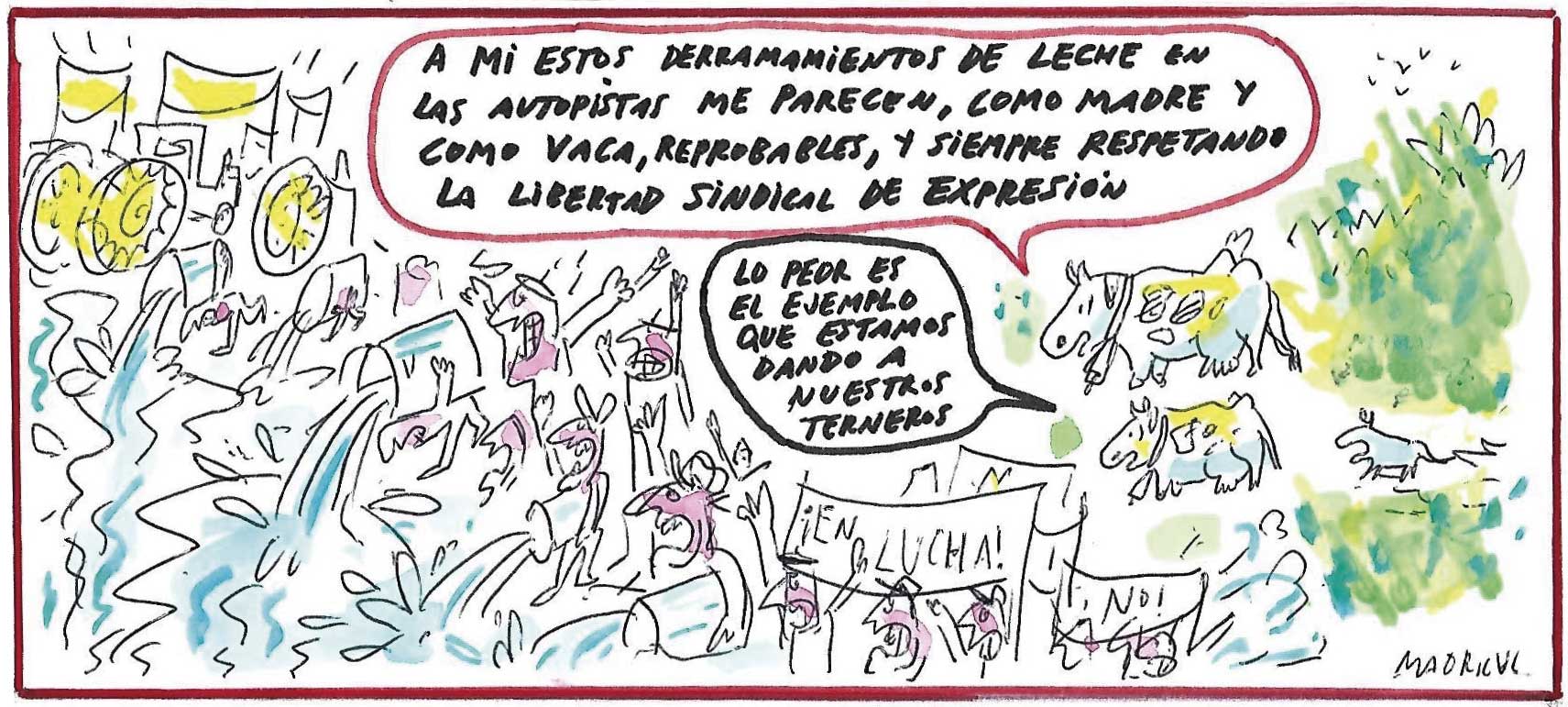 Madrigal Derramamiento de la leche