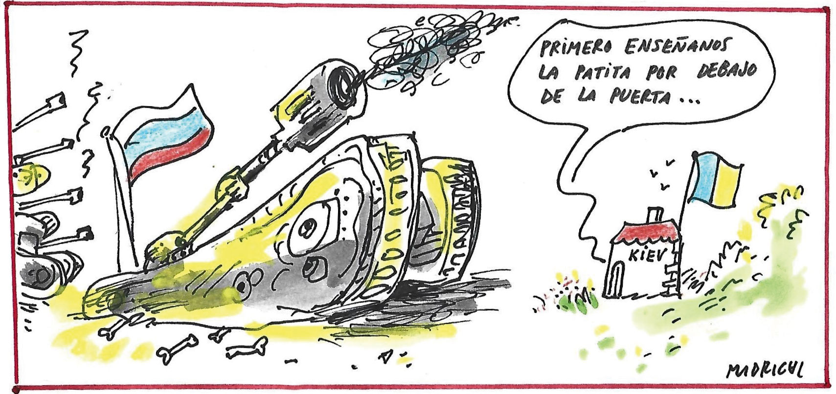 Madrigal Guerra Ucrania