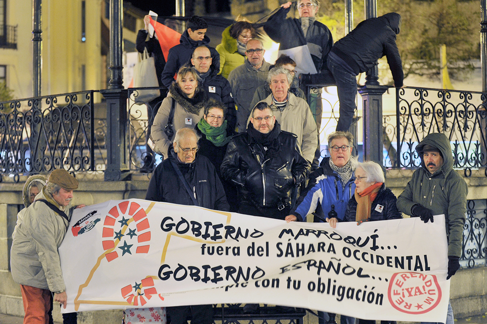 Plaza Mayor Concentracion Pueblo Saharaui 2019 KAM4626