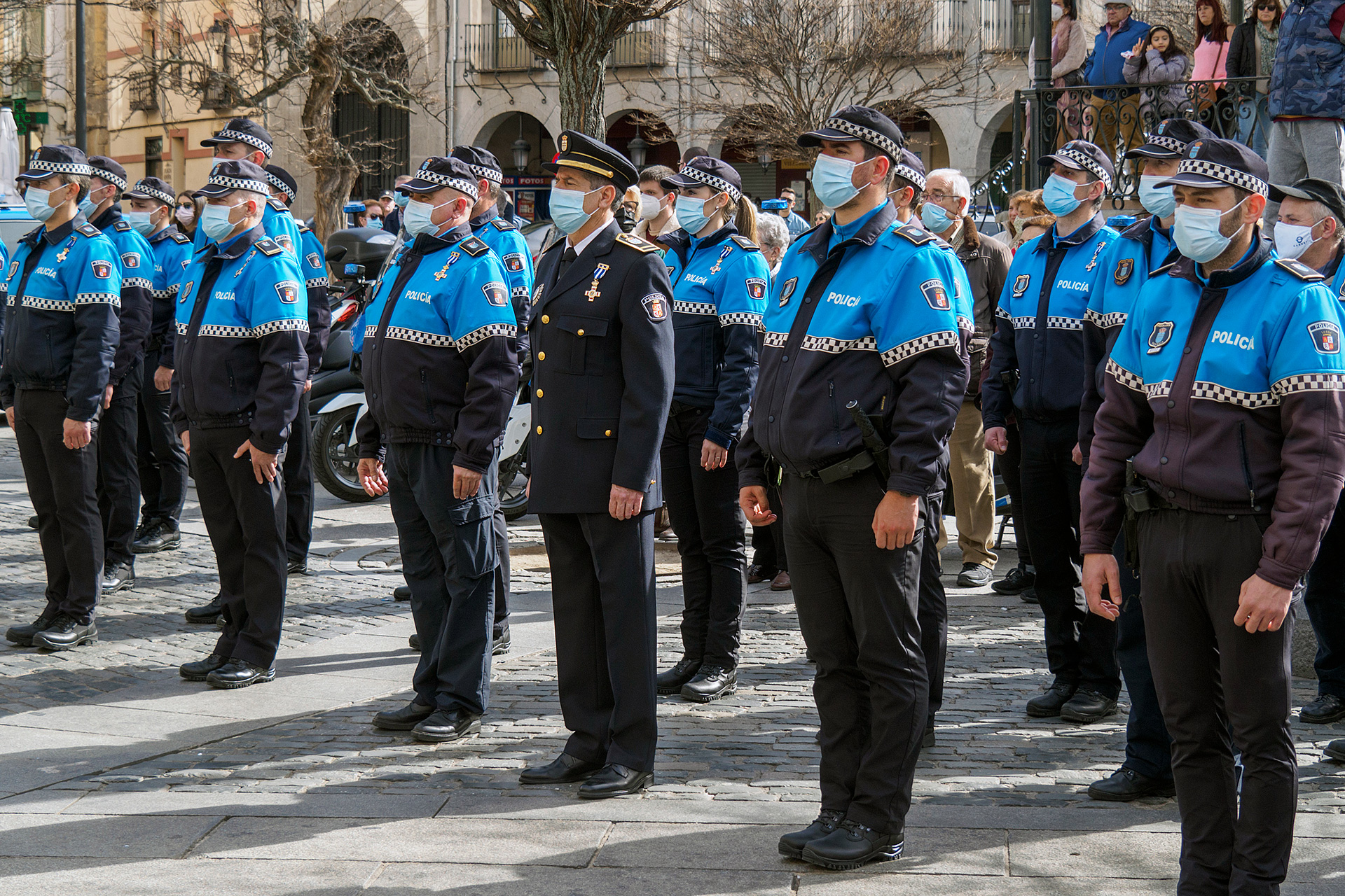Agentes de la Policía Local de Segovia. / KAMARERO