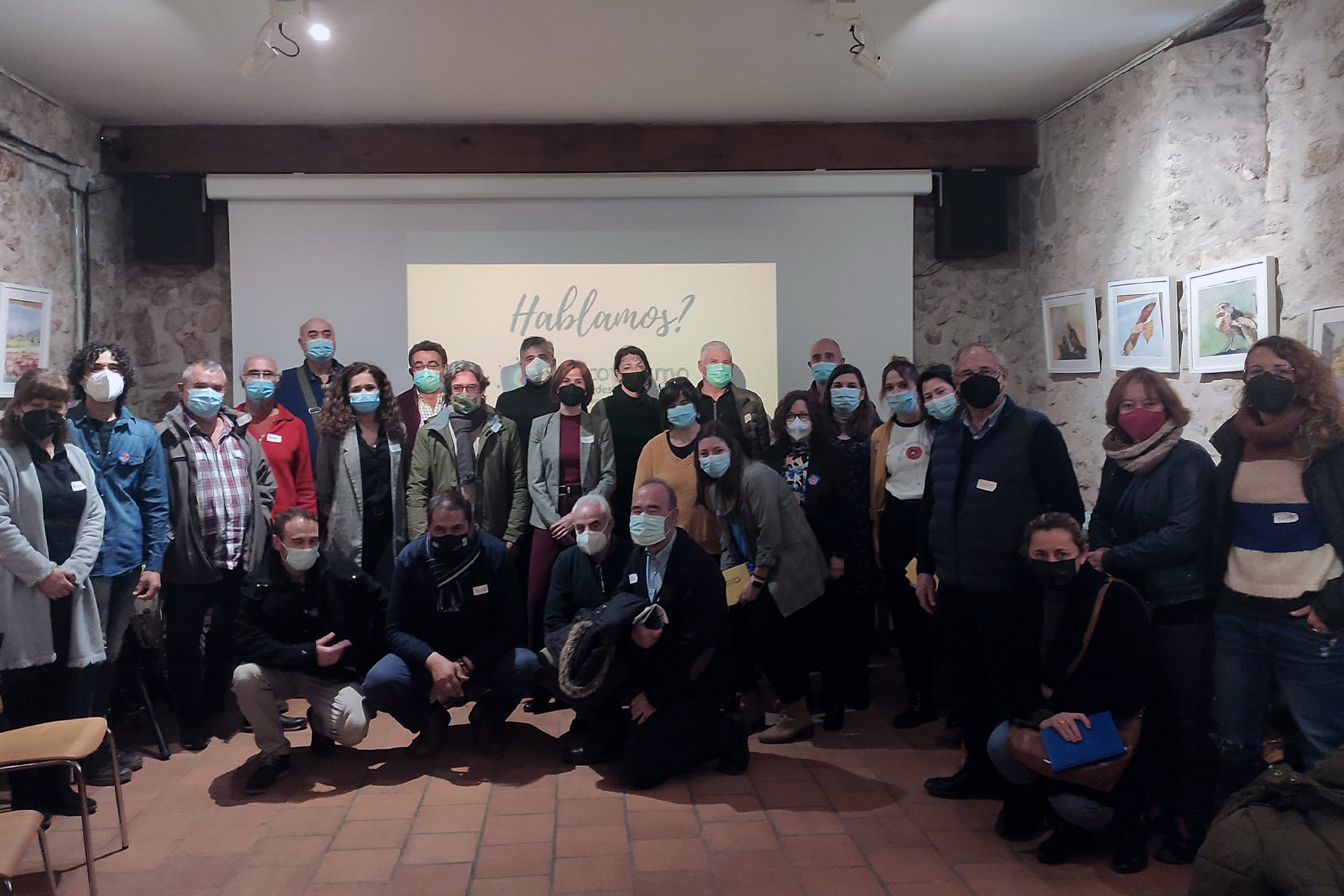 Integrantes del nuevo centro de iniciativas turísticas del Nordeste. /E.A.