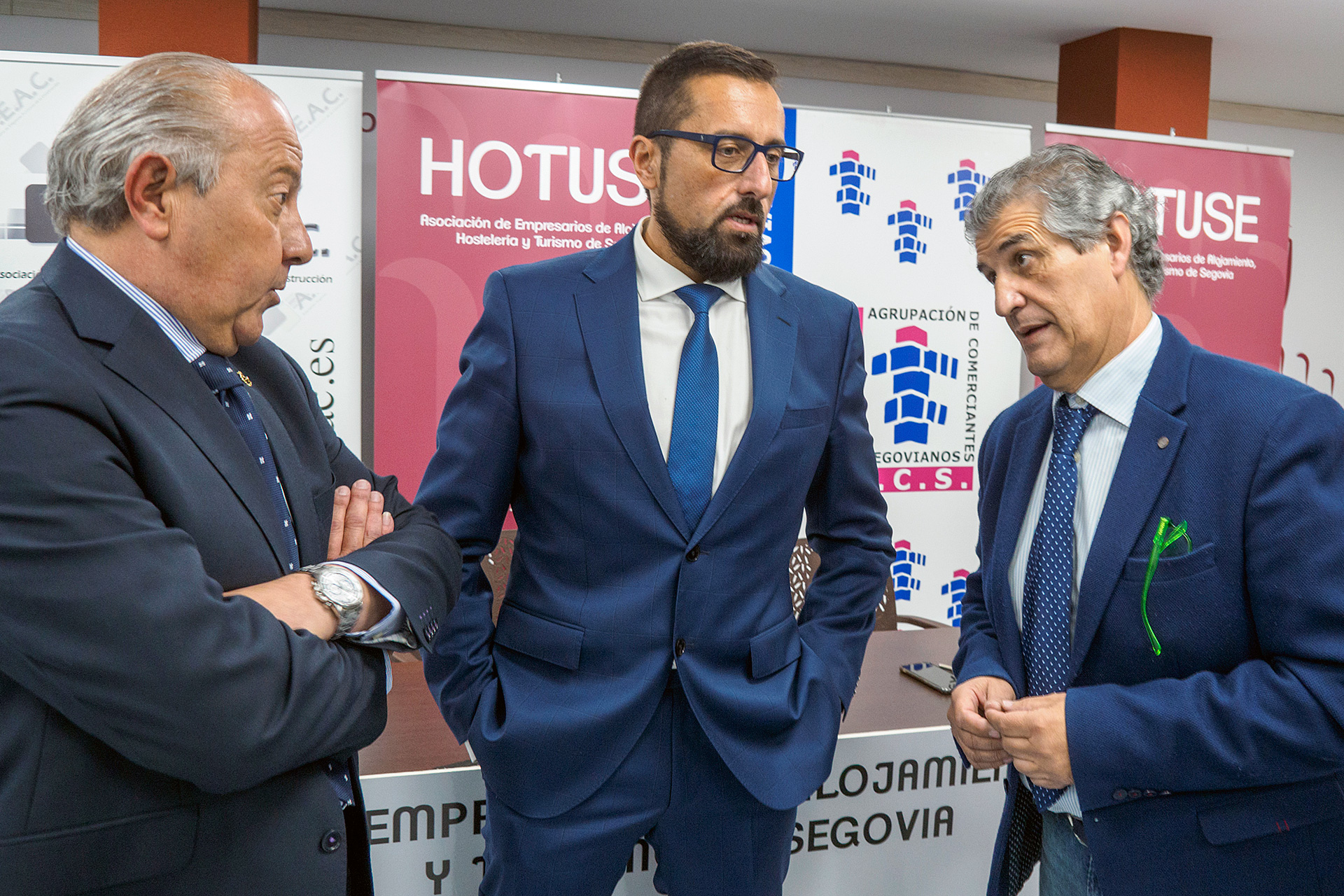 La sede de Hotuse acogió la presentación de Conferse. / KAMARERO