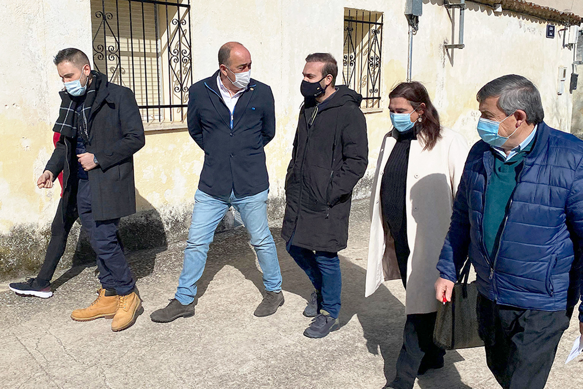 diputacion visita miguel angel vicente La Matilla