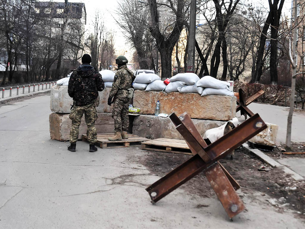 Punto de Kiev, en guerra. / EFE - EPA - ANDRZEJ LANGE - POLAND OUT