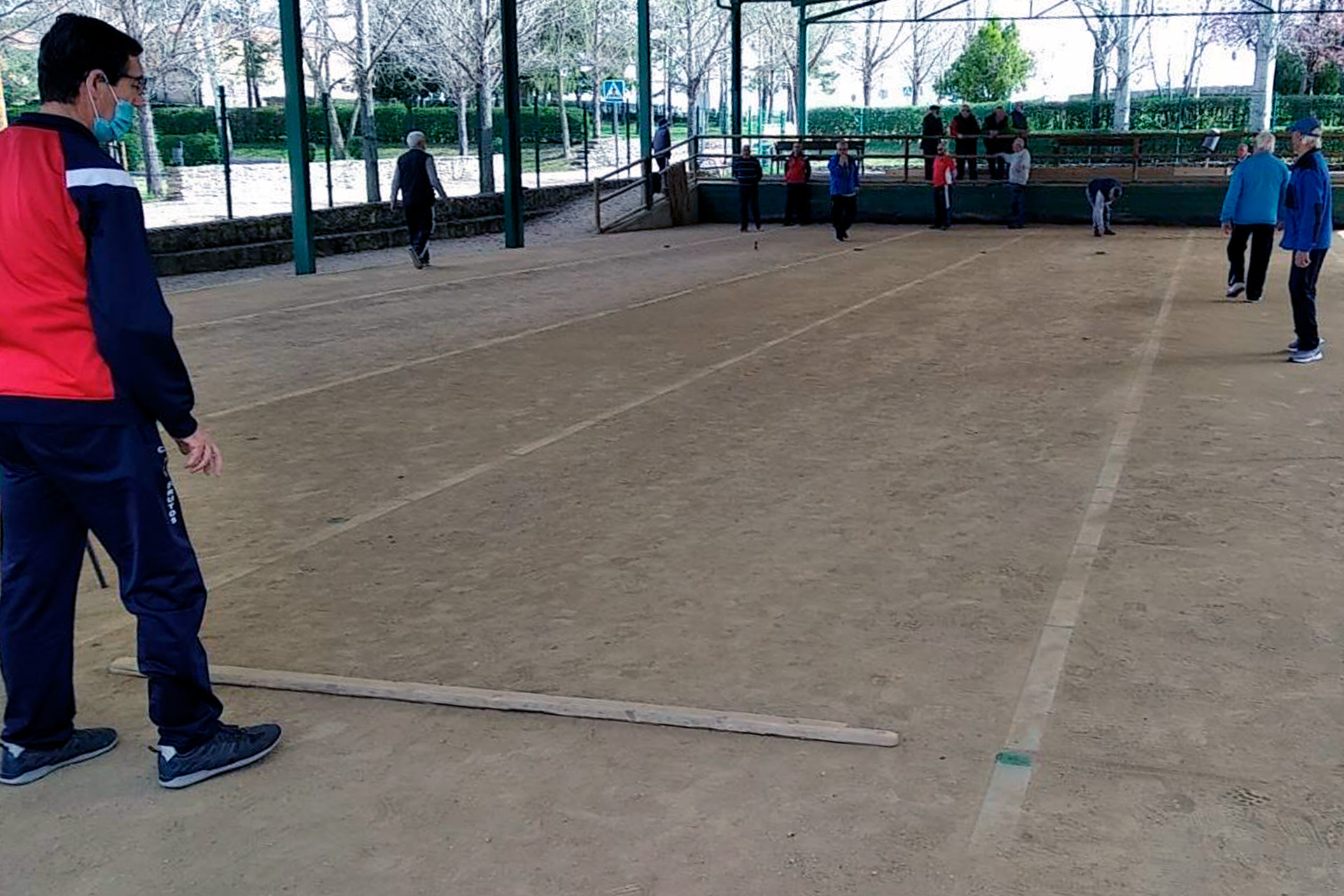 Un momento de la primera jornada de la preliga de tanga./ DELEGACIÓN