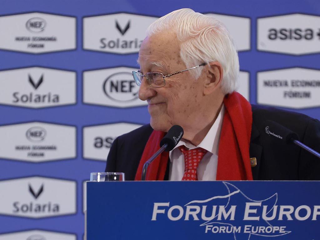 El Padre Ángel, presidente de 'Mensajeros por la paz'. / EFE - ZIPI