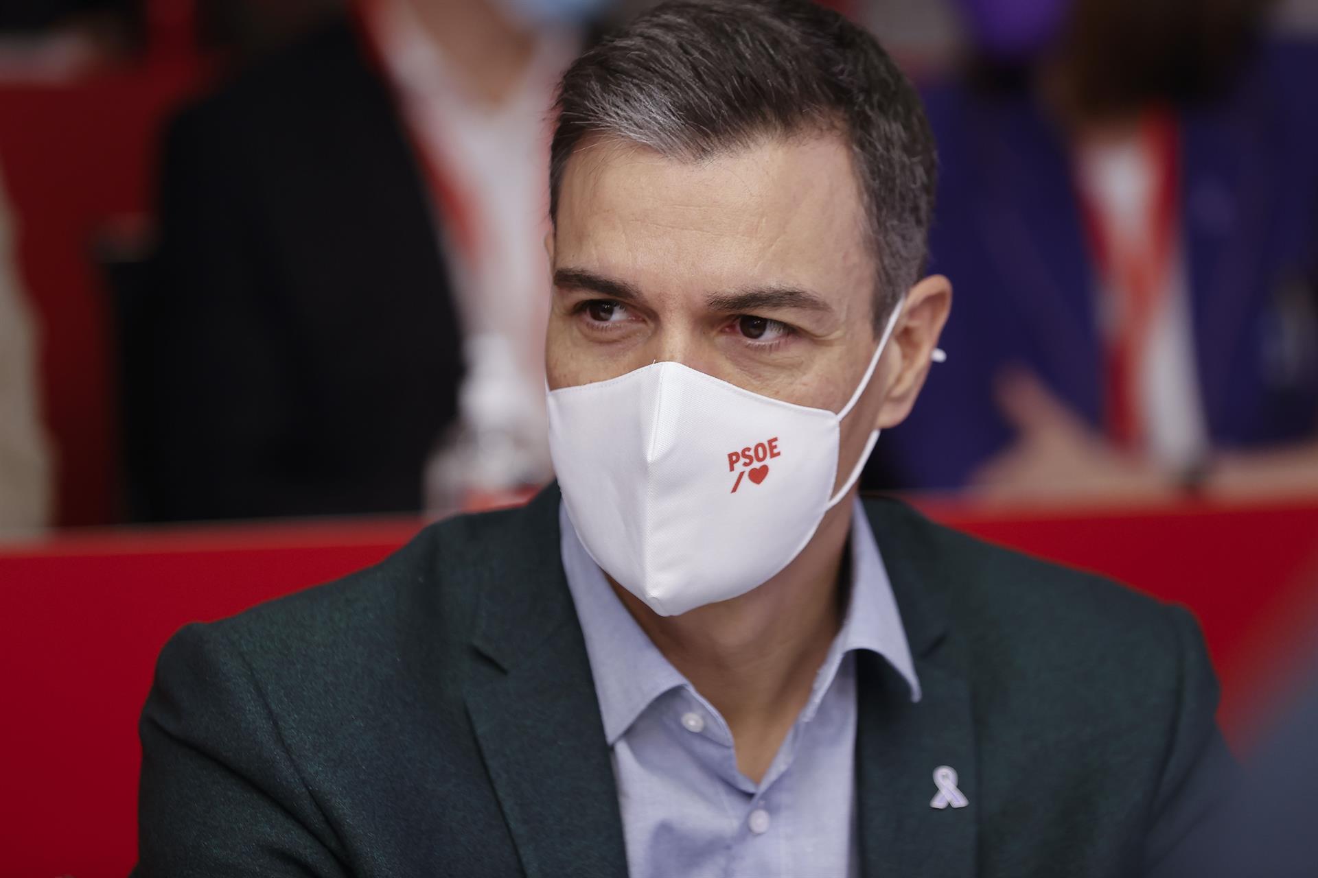 Sánchez urge al PP a dejar de "coquetear" con Vox e impedir que entre en Castilla y León 1 pedro sanchezEl presidente del Gobierno y secretario general de los socialistas, Pedro Sánchez, reúne este domingo al Comité Federal del PSOE. / EFE - EMILIO NARANJO
