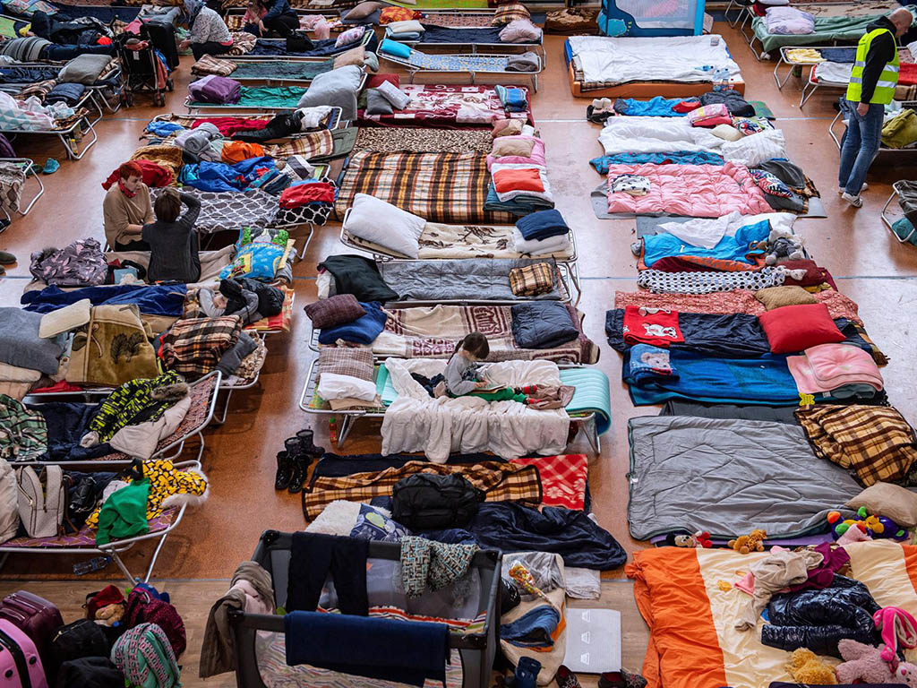 Refugidos ucranianos. / EFE - EPA - WOJTEK JARGILO POLAND OUT