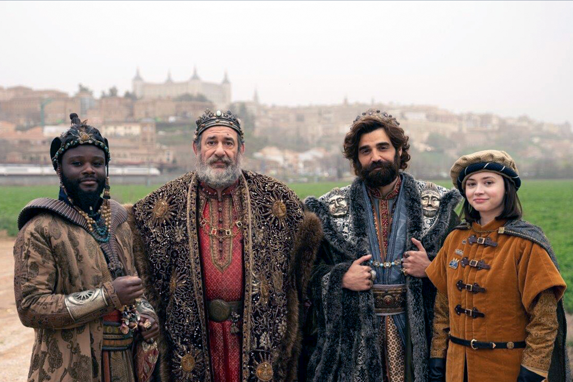 rodaje reyes magos contra santa claus