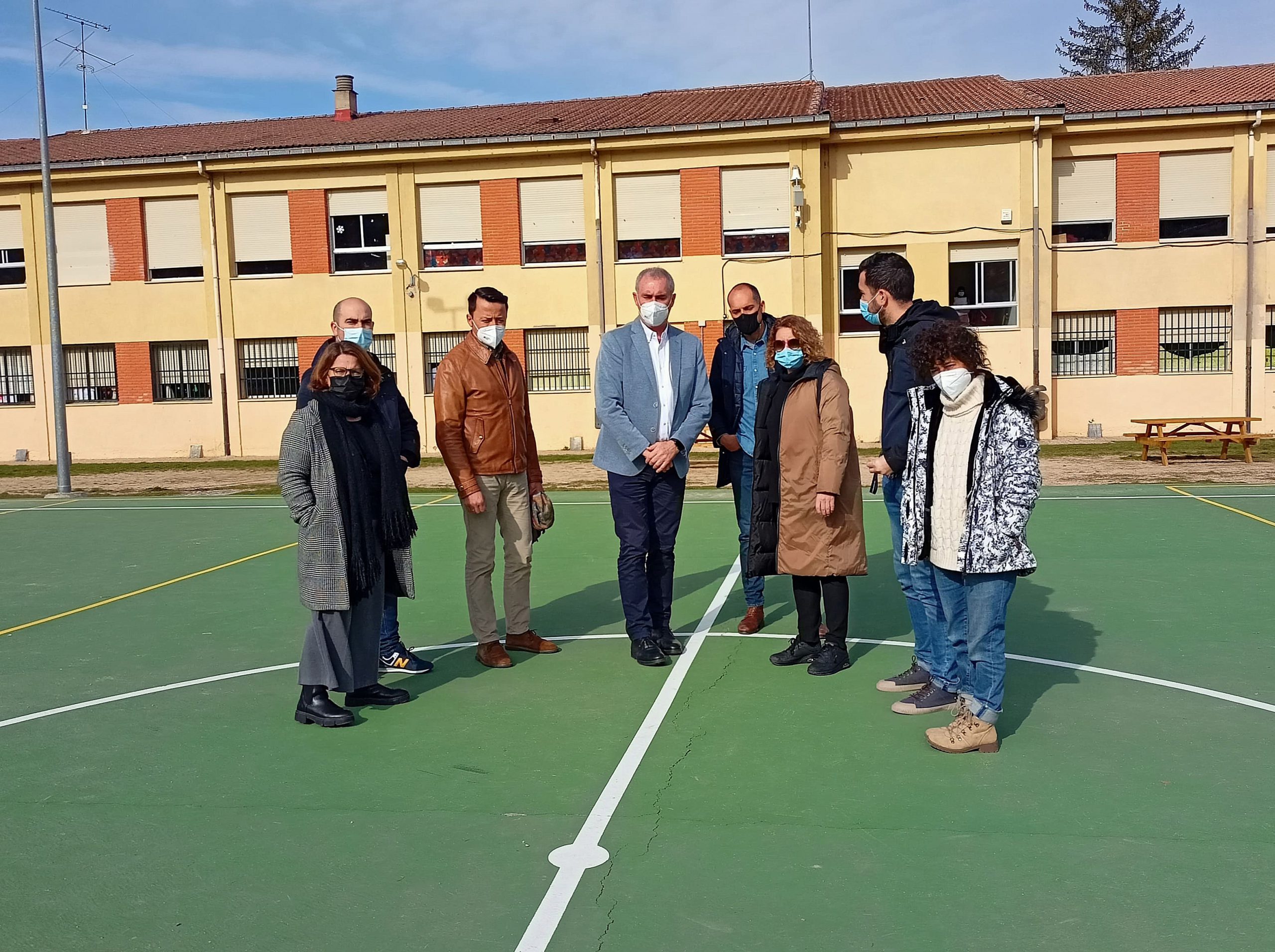san ildefonso ceip agapito marazuela visita junta 2