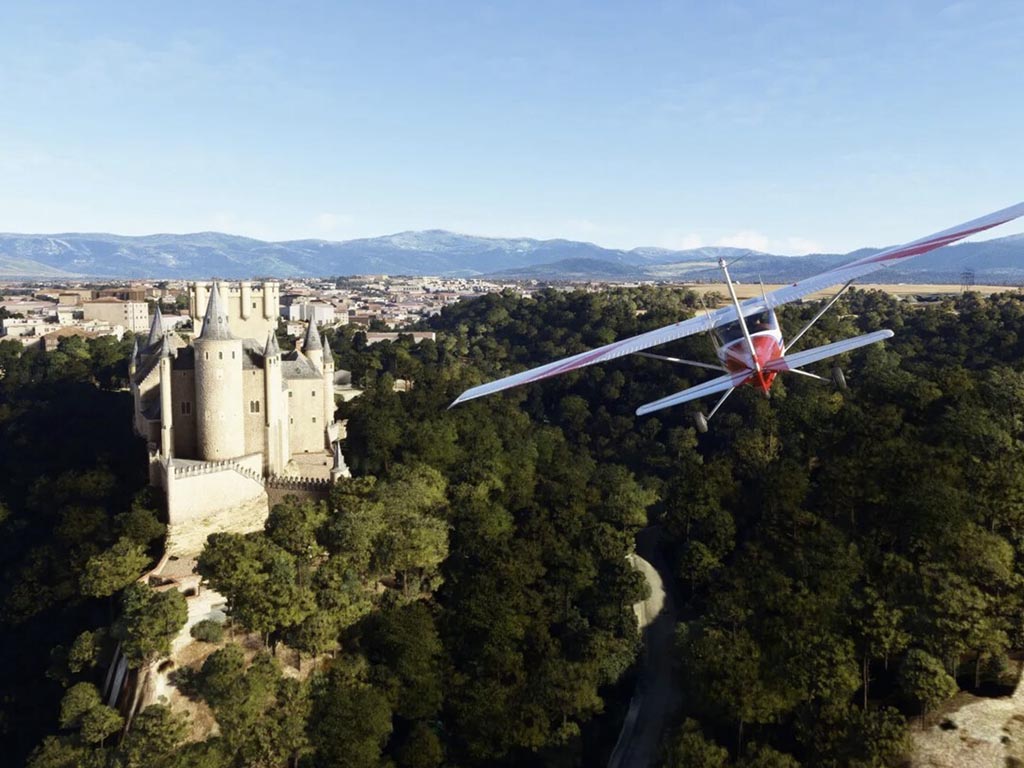 segovia alcazar microsoft flight simulator