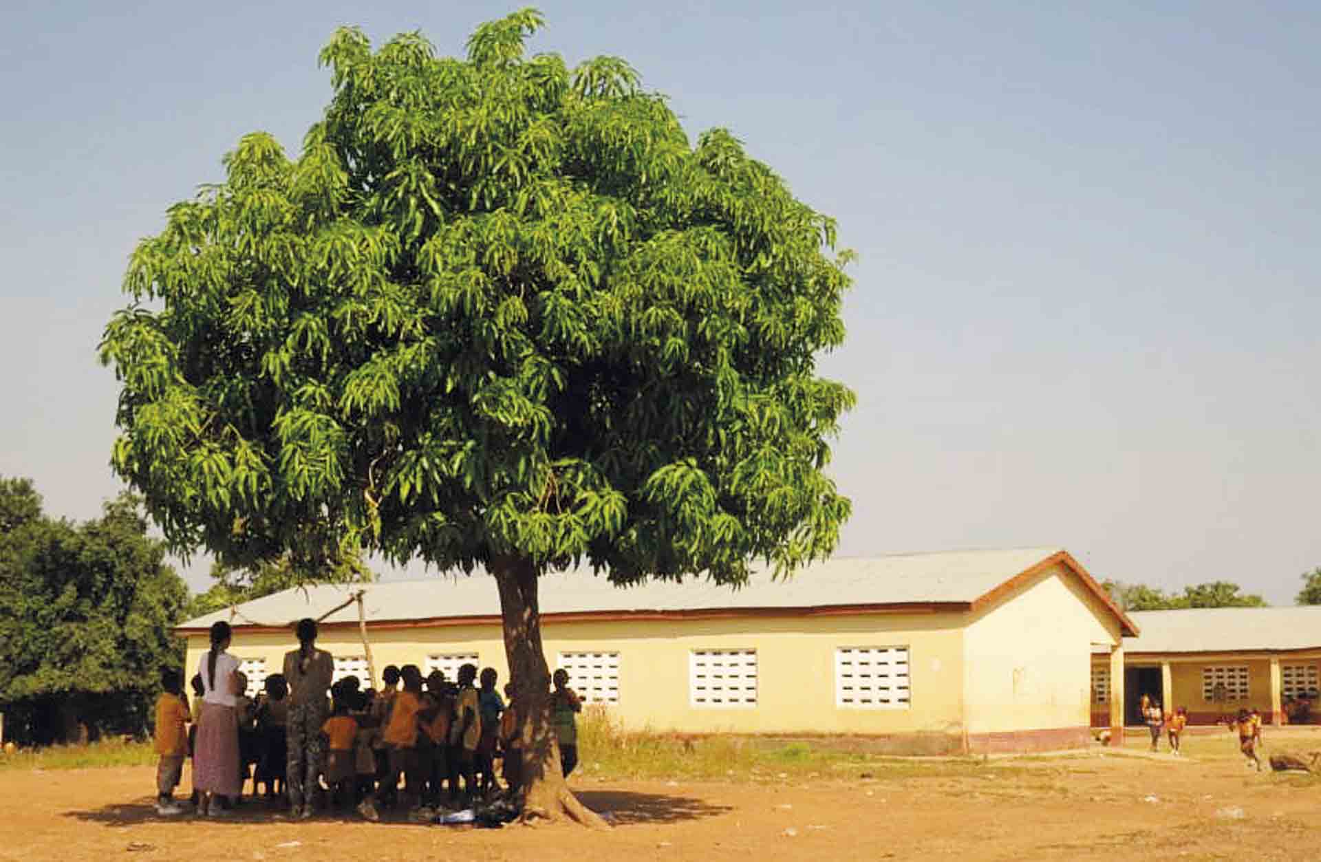 Escuela pública de Larabanga. / Cristina Segovia