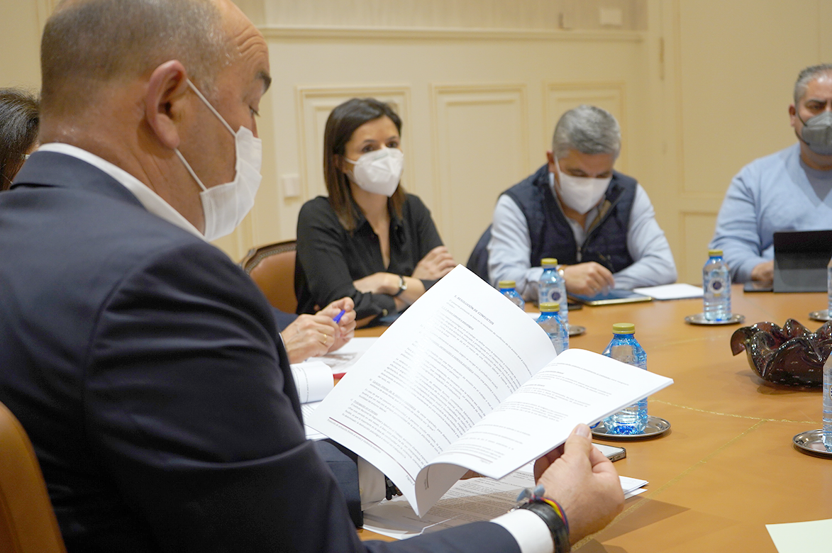 Reunión de la Junta de Gobierno de la Diputación