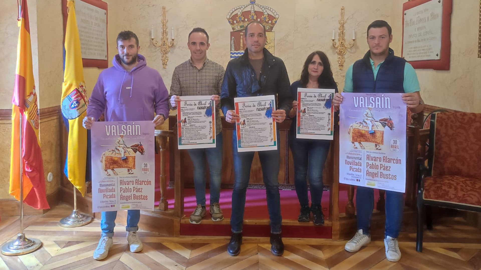 El programa fue presentado en el Ayuntamiento granjeño. /E.A.