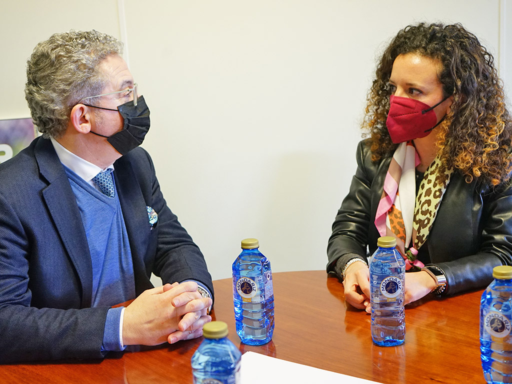 Diputación y Cámara de Comercio buscan impulsar la digitalización de las pymes 1 Pedro Palomo y Noemí Otero