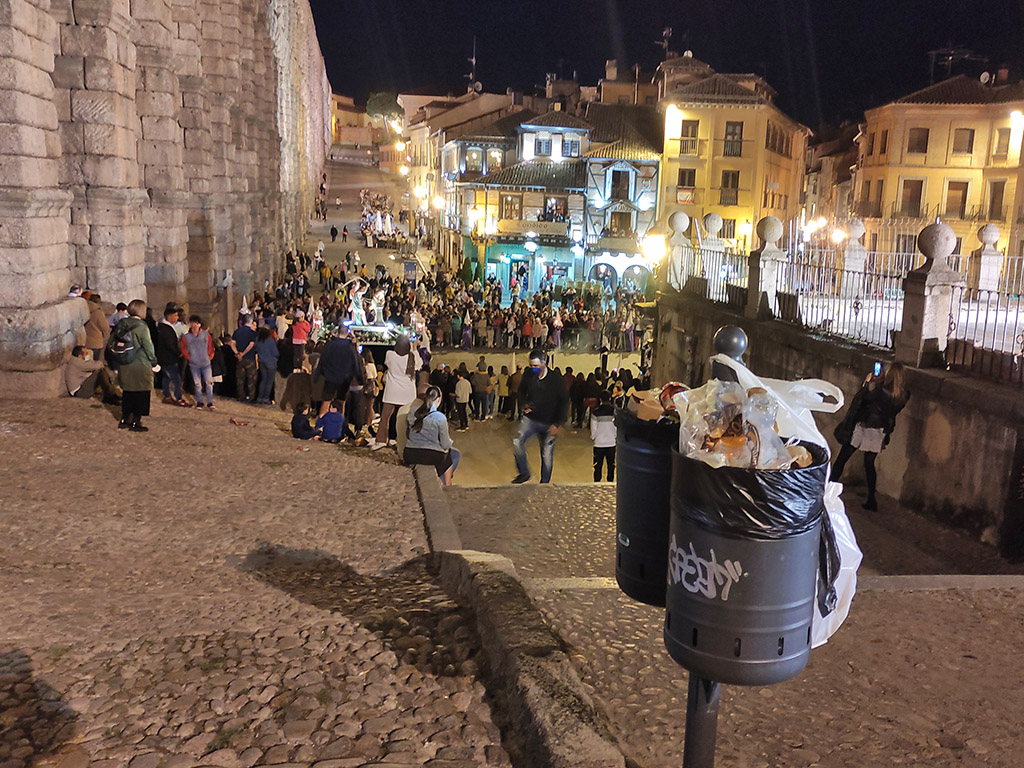 Acumulación de residuos