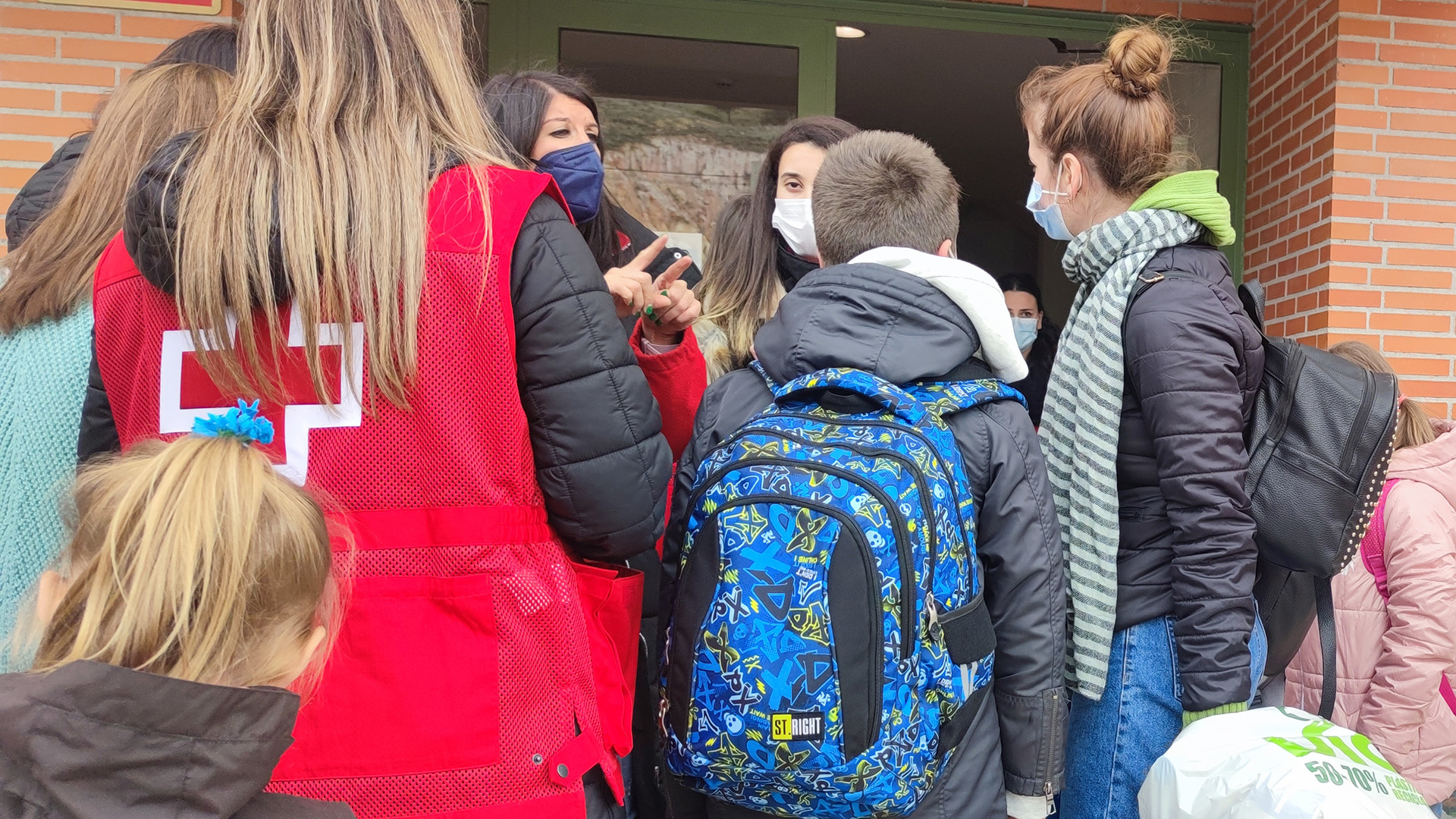 Más de 70 voluntarios en Segovia se han ofrecido para dar respuesta a esta crisis humanitaria. / E.A.