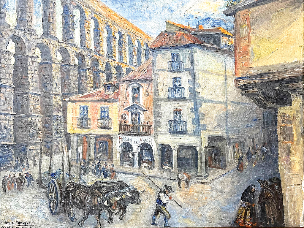 'El Azoguejo', de Lope Tablada. / SUBDELEGACIÓN DEL GOBIERNO