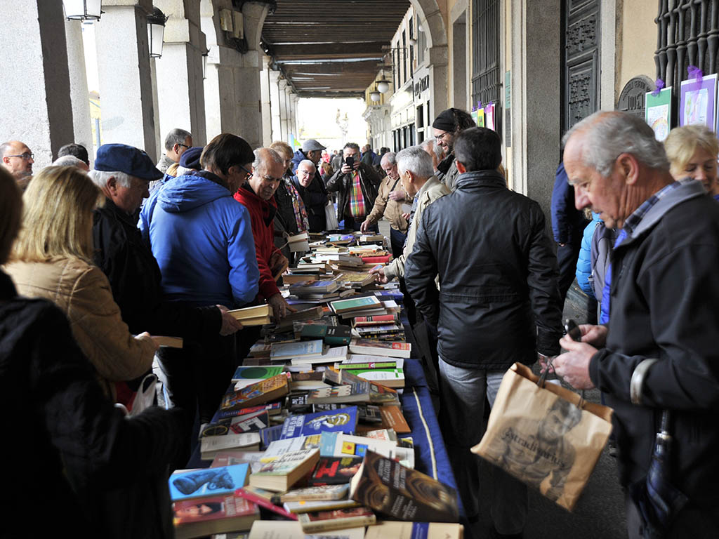 Dia Libro Plaza Mayor Feria