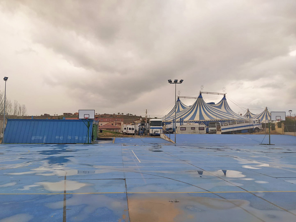 El PSOE de La Lastrilla critica la ubicación del circo 1 Circo instalado en La Lastrilla