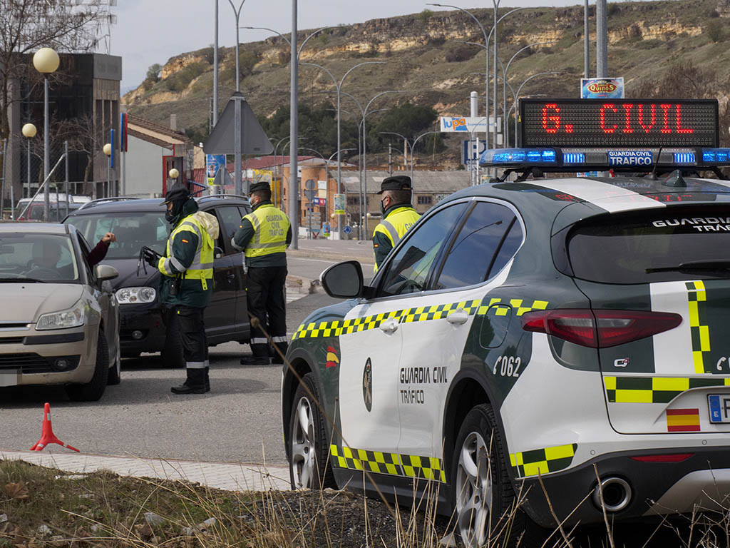 Control de la Guardia Civil. / KAMARERO