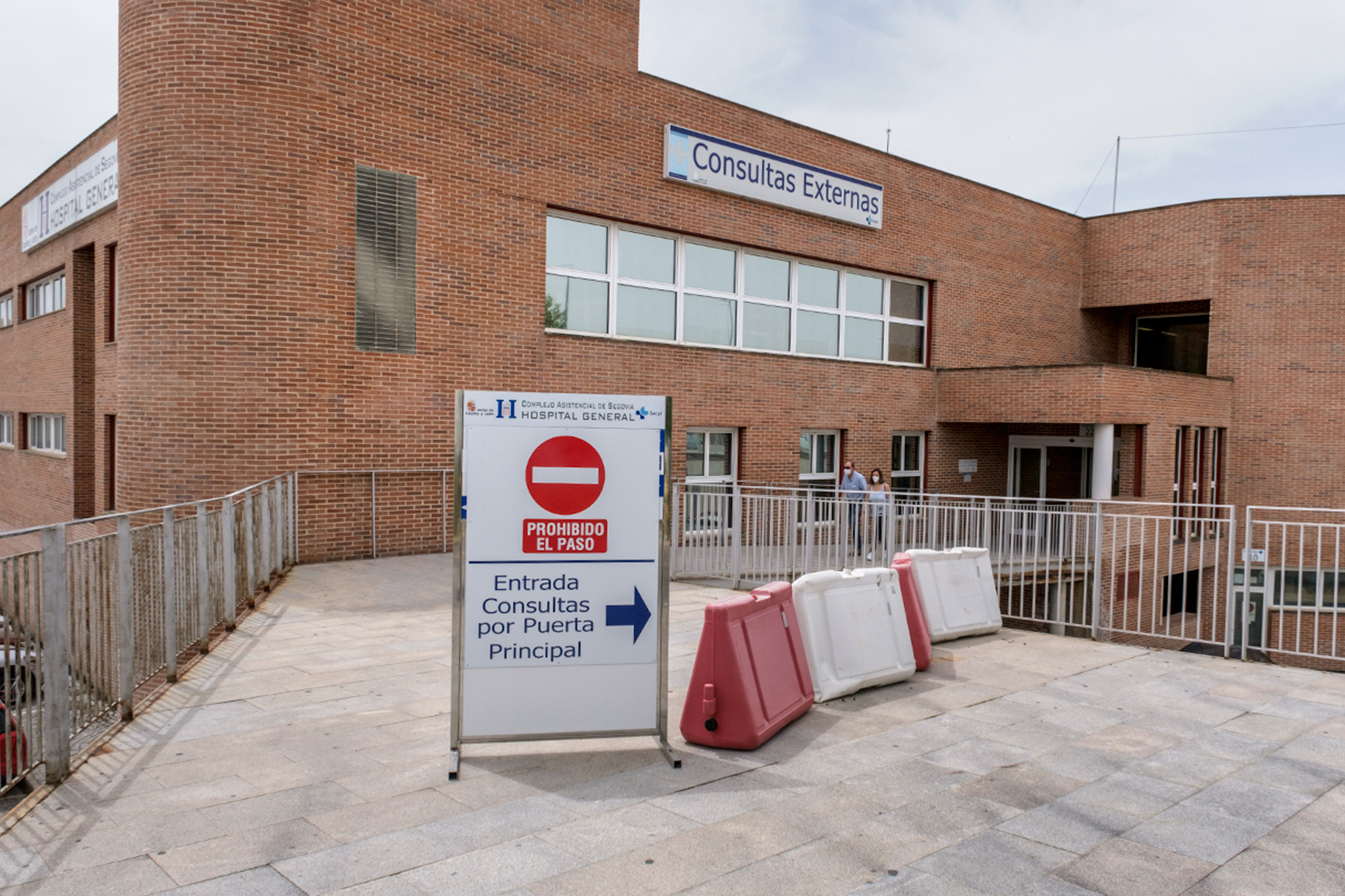 Hospital General Consultas Externas Prohibido Circuitos Coronavirus KAM8194