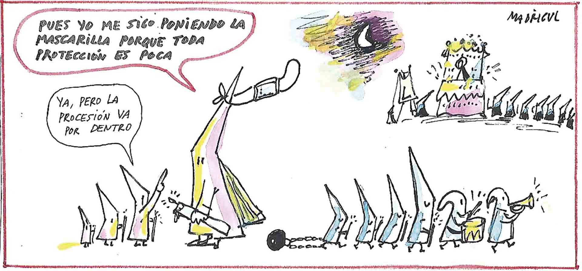 Madrigal Capuchon con mascarilla