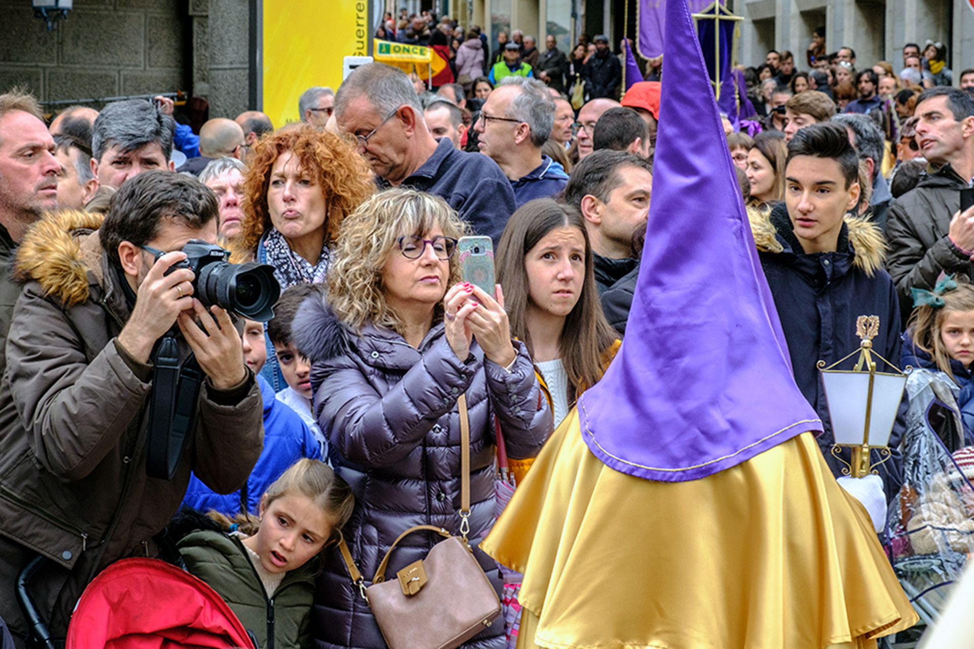 Turistas en Semana Santa. / KAMARERO