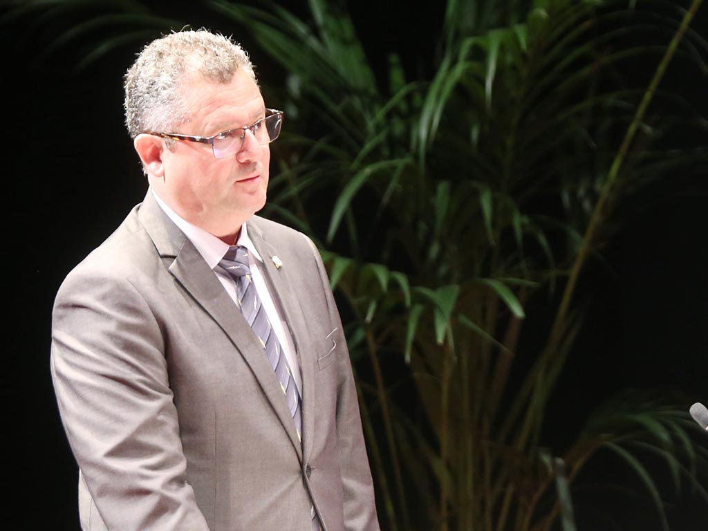 El consejero de Agricultura, Ganadería y Desarrollo Rural, Gerardo Dueñas. / RUBÉN CACHO - ICAL