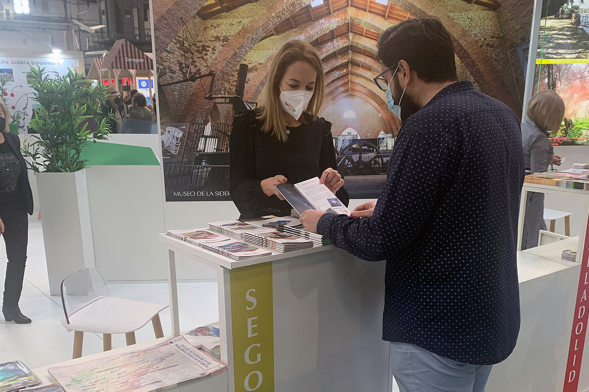 Stand de Segovia en Barcelona. /E.A.
