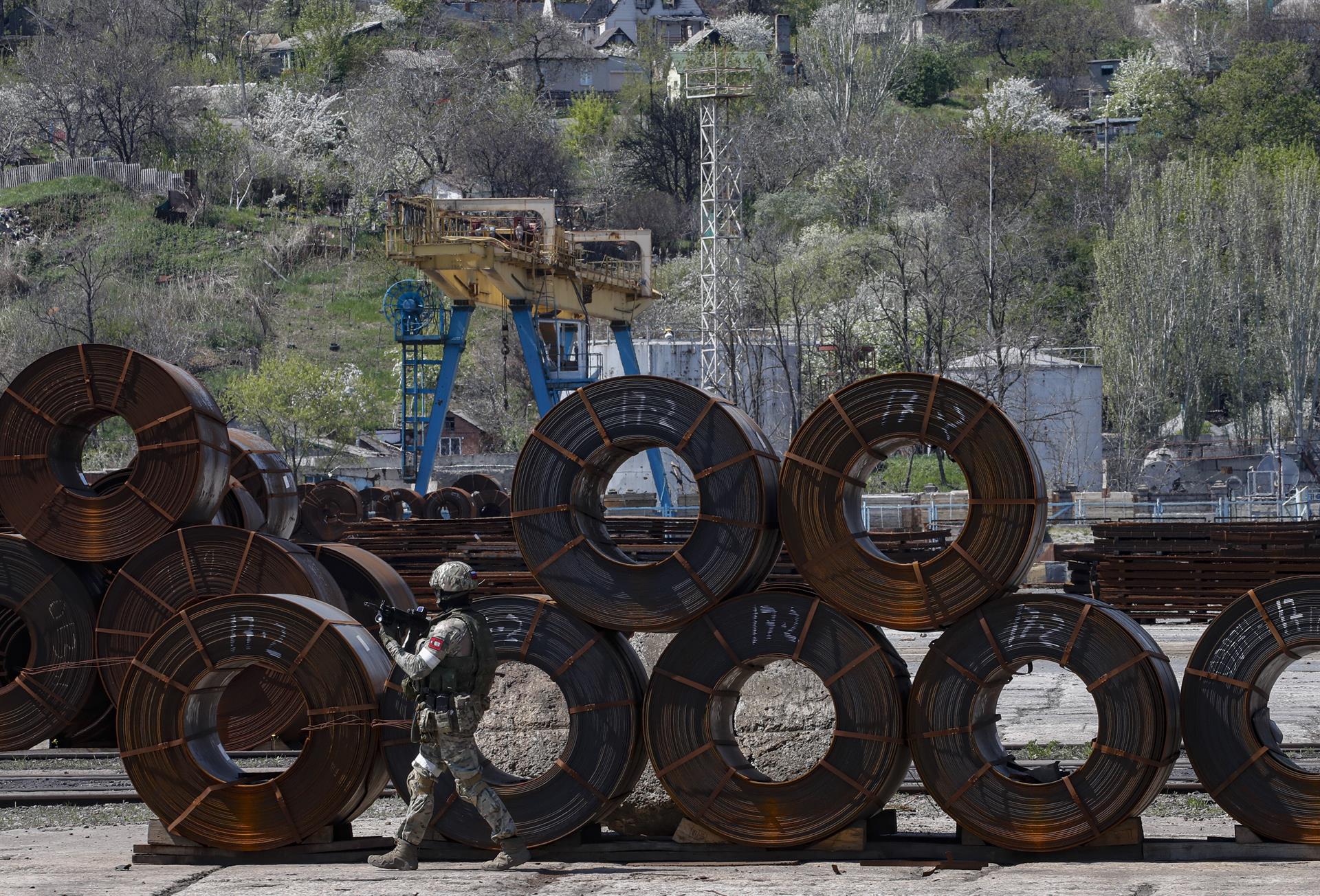 Guerra en Ucrania. / EFE/EPA/SERGEI ILNITSKY