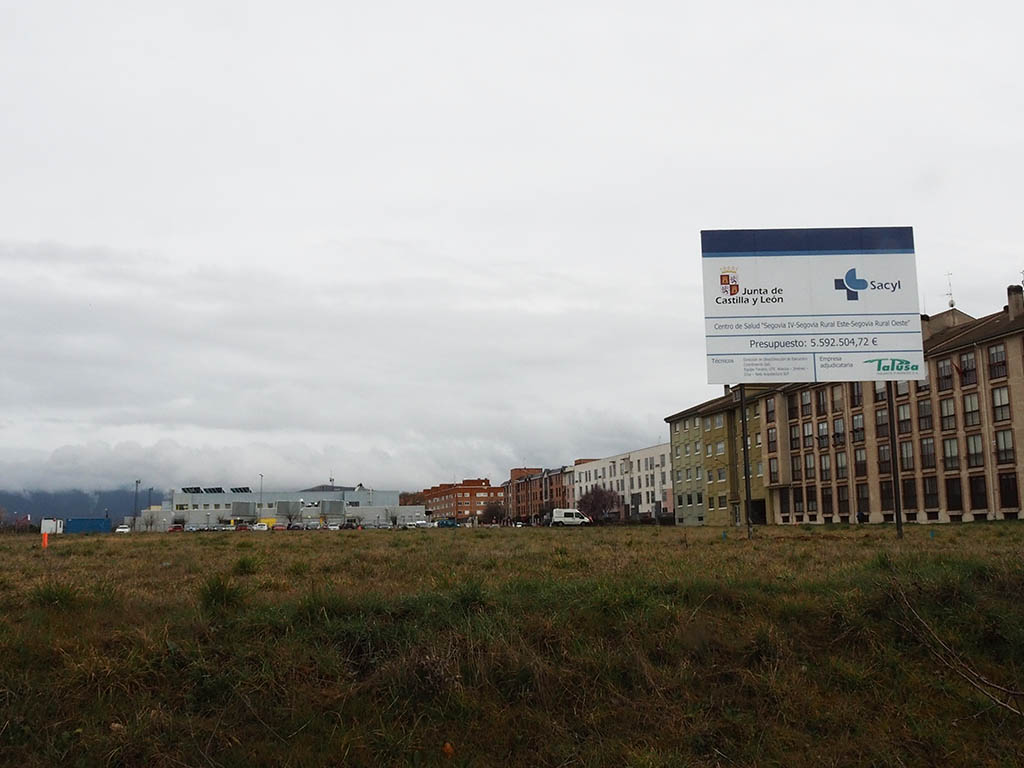 Ubicación para el centro de salud Segovia IV. / M.G.