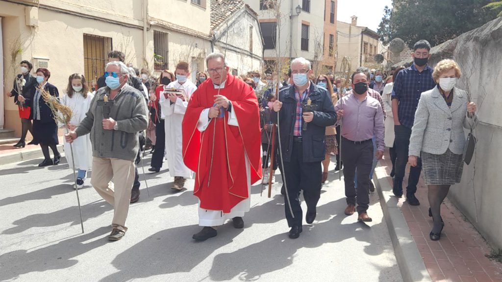 Domingo de Ramos, en Cantimpalos. / LOURDES MATARRANZ