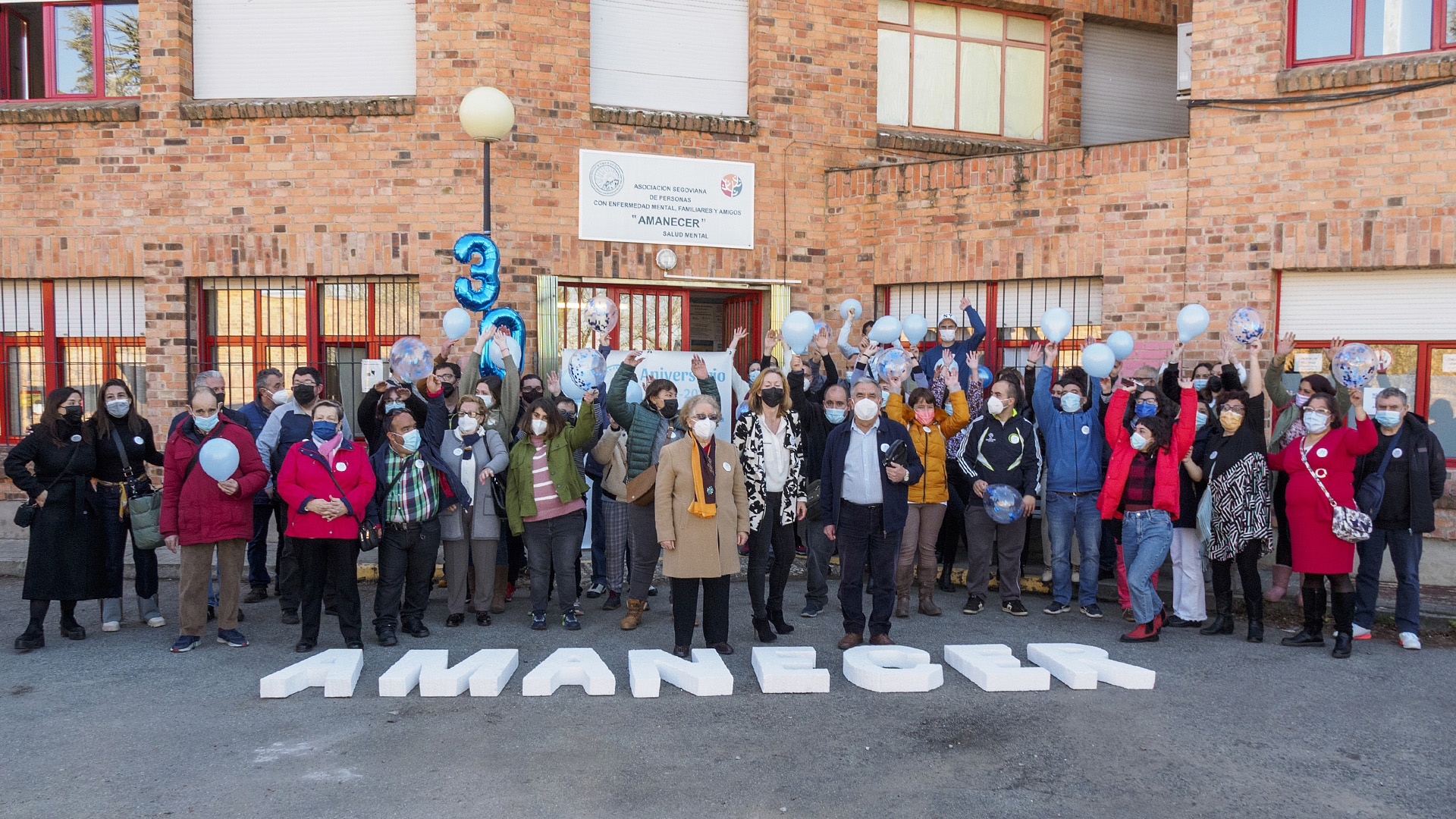 ‘Amanecer’ es una asociación segoviana para personas con enfermedad mental, familiares y amigos, que este año cumplió su 30 aniversario. / KAMARERO