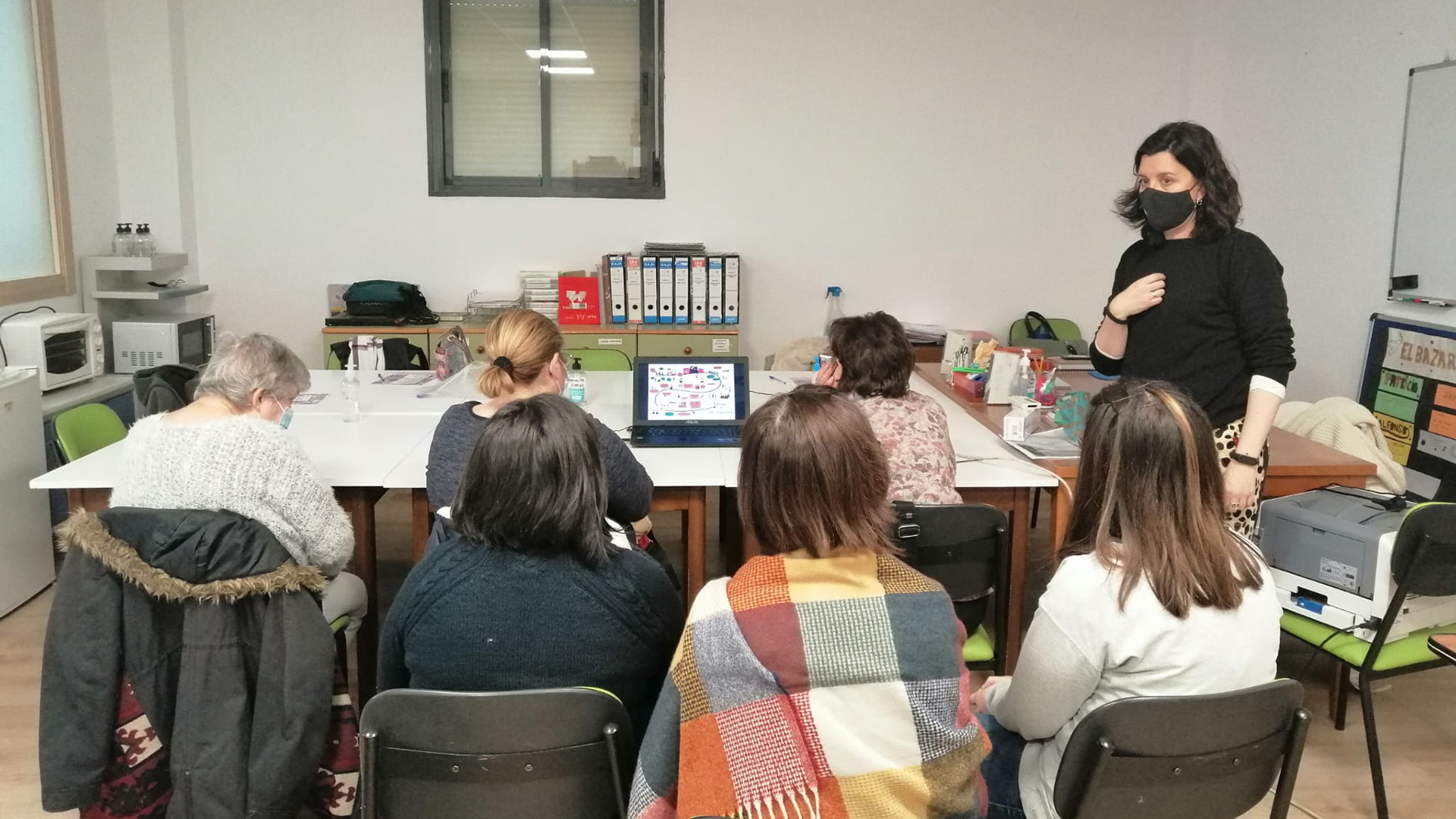 El proyecto ‘Julia’ pone el foco en la salud mental de las mujeres rurales 1 En cinco sesiones, el taller trató de promover la autonomía y el empoderamiento en el entorno rural de las participantes. / E.A.