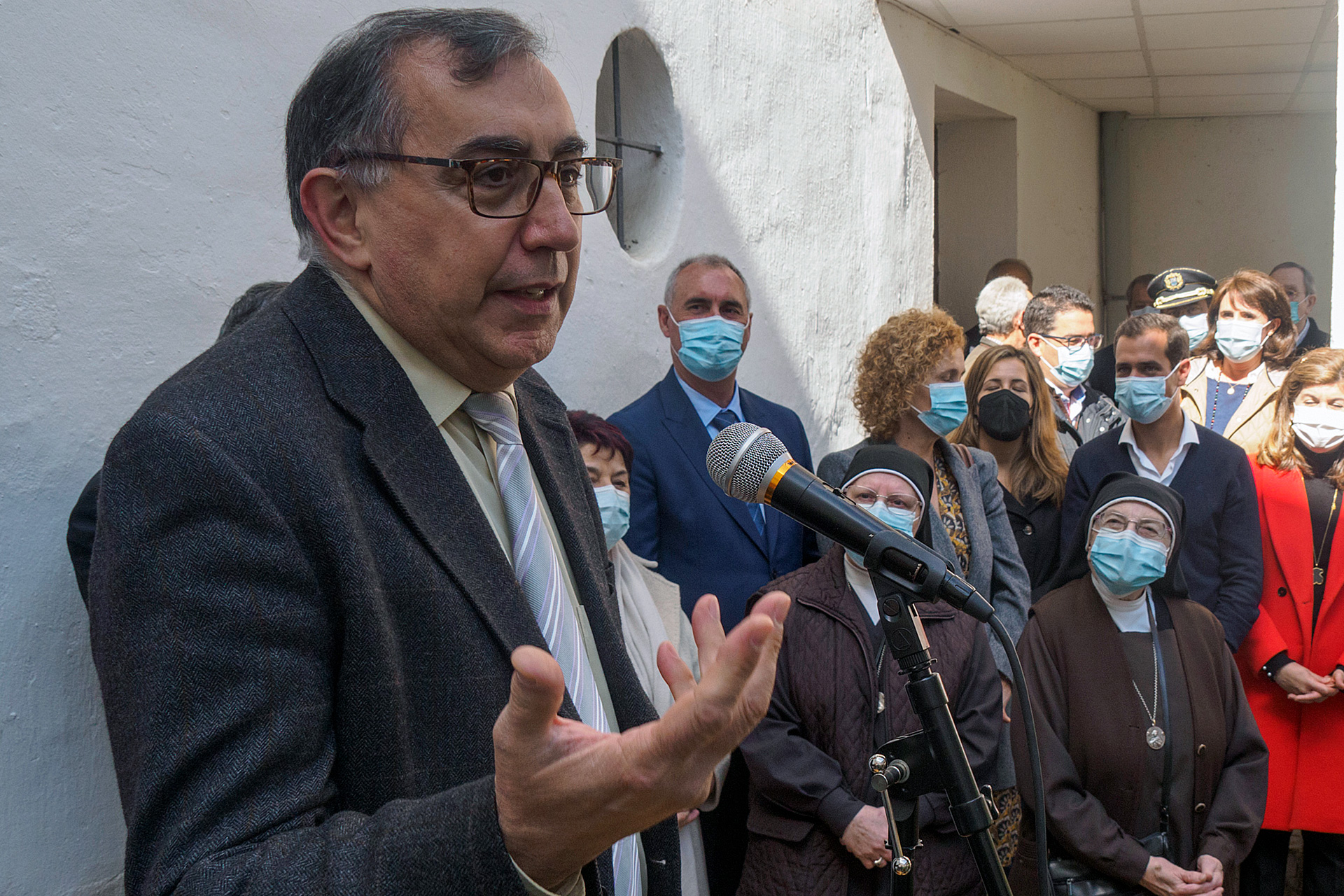 Caritas Inauguracion Sede Convento Juaninas KAM5836