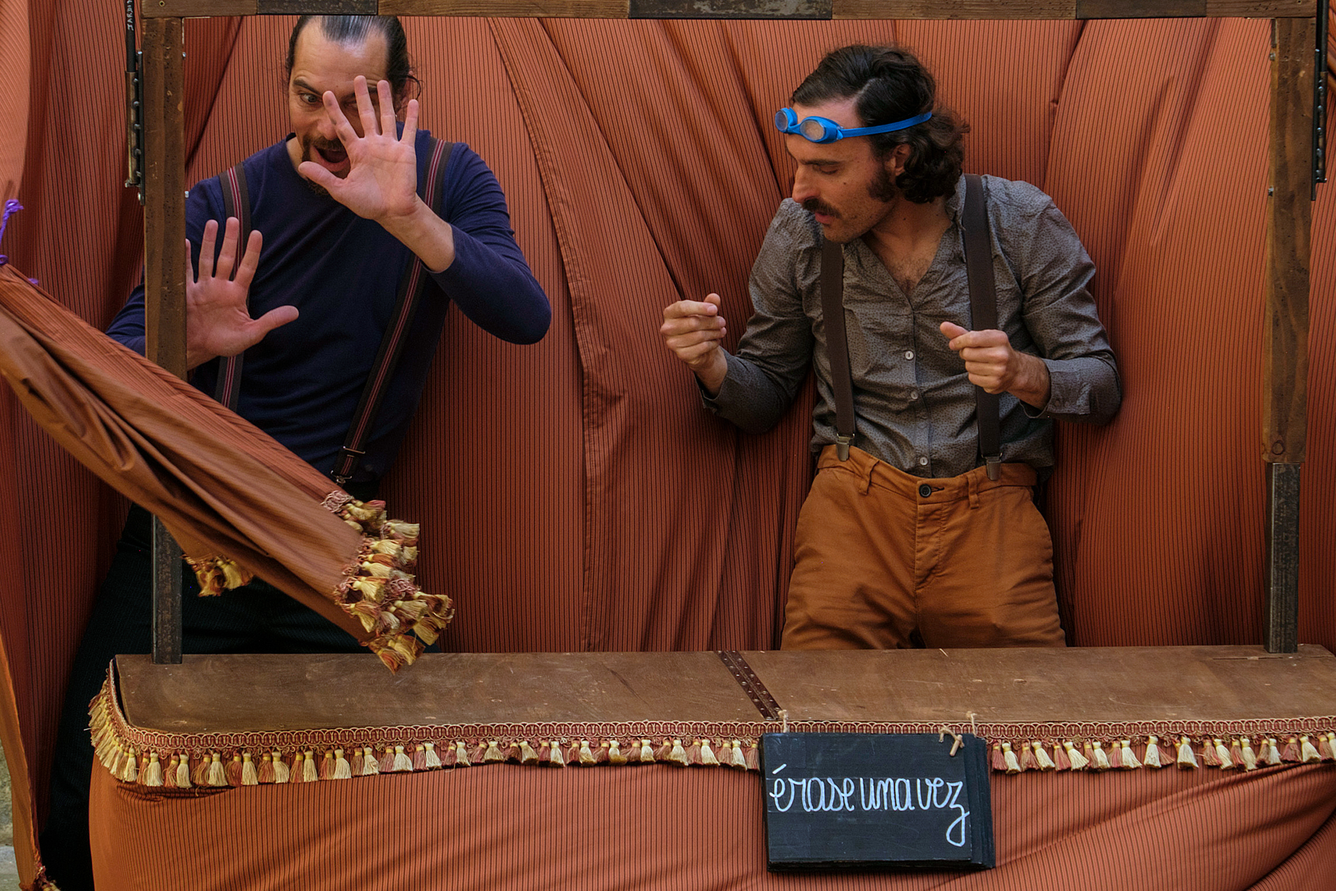 Los franceses Du Bruit dans la tete&Marionetik, en su actuación. / KAMARERO