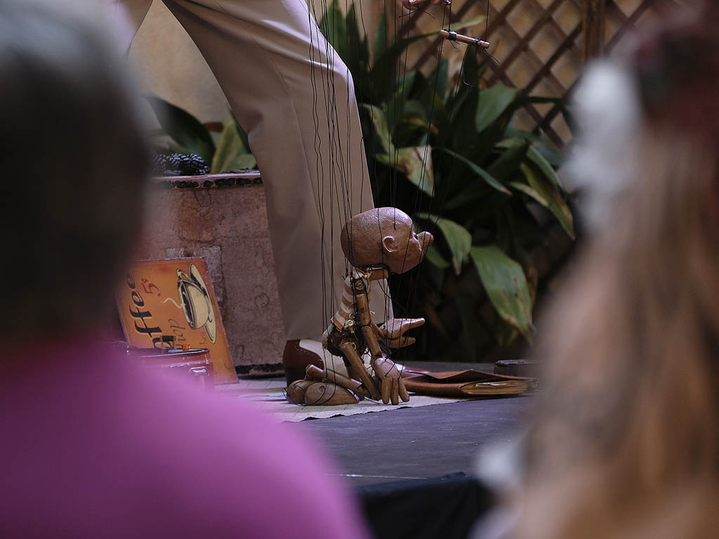 Representación de Jojo Golondrino, en la presente edición de Titirimundi. / KAMARERO