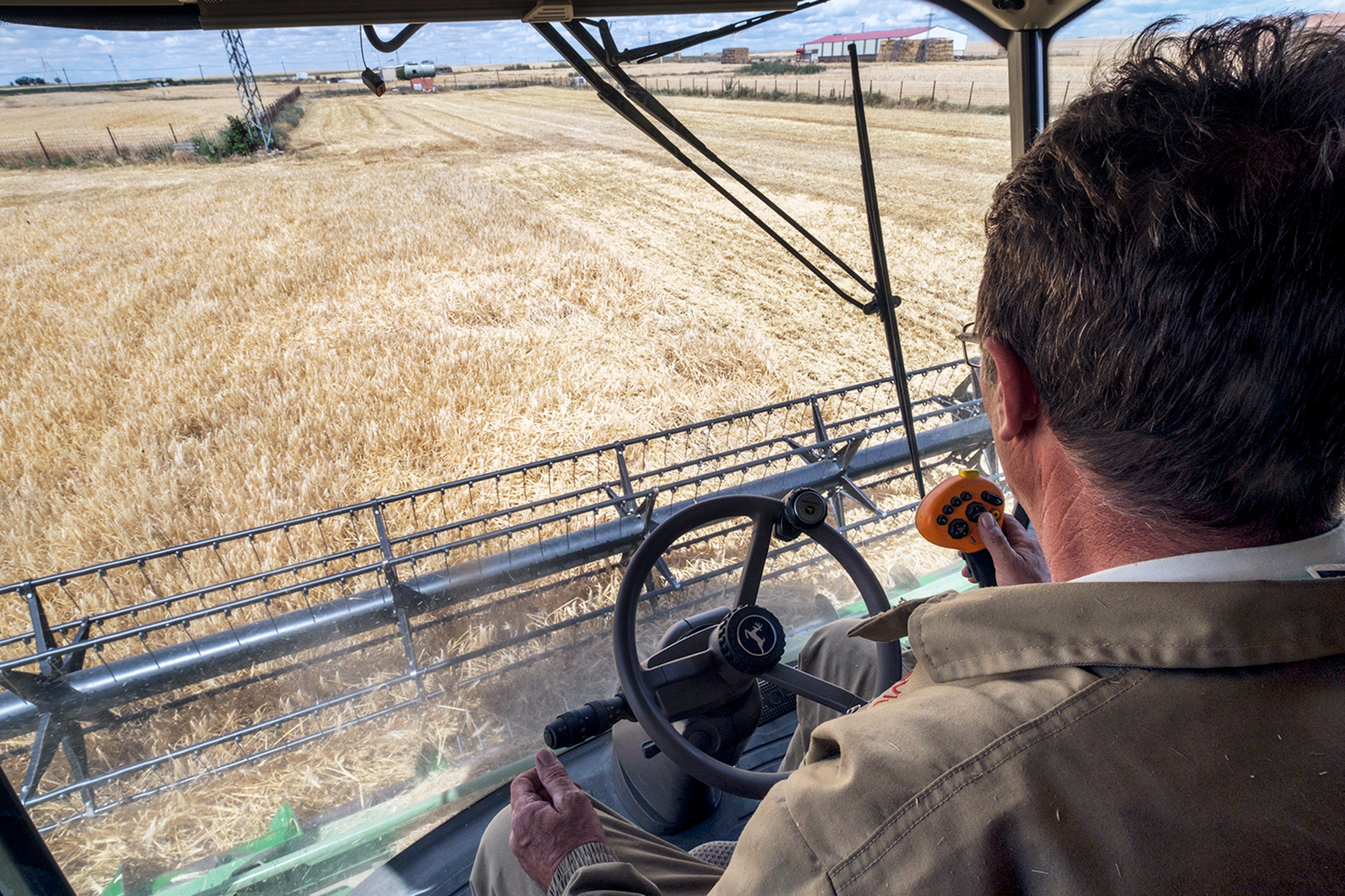 Valverde Agricultura Cosecha Cebada KAM5445