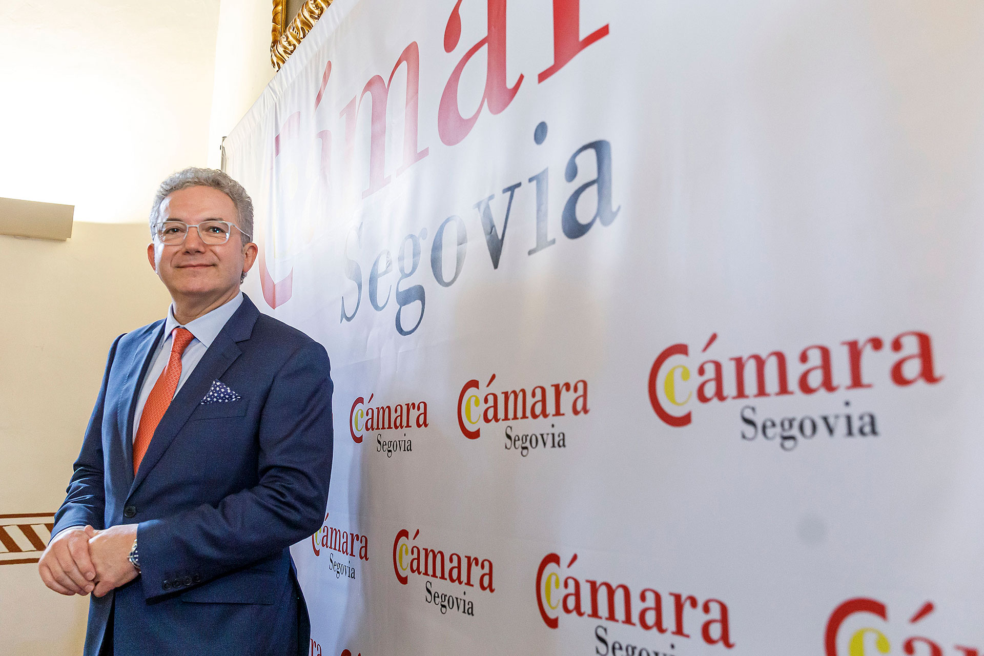Pedro Palomo finaliza este año su mandato al frente de la Cámara de Comercio tras diez años. / NACHO VALVERDE