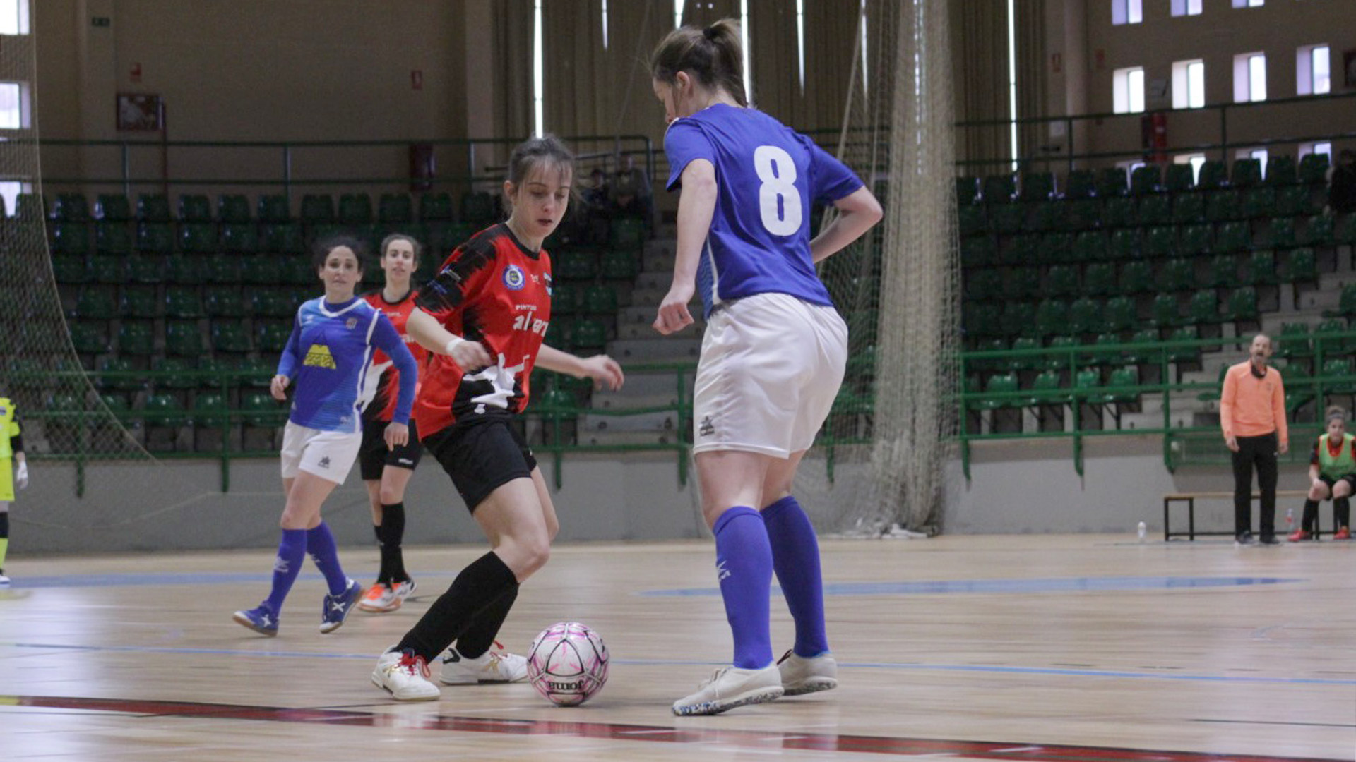Imagen de un pasado encuentro disputado por Unami y Segosala en la Segunda Femenina./ A.V.