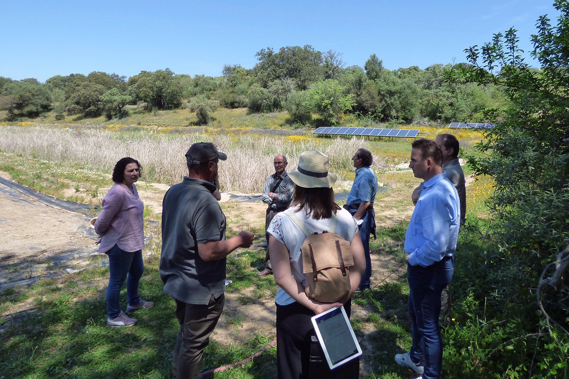 Varios alcaldes socialistas visitaron ejemplos de depuradoras.