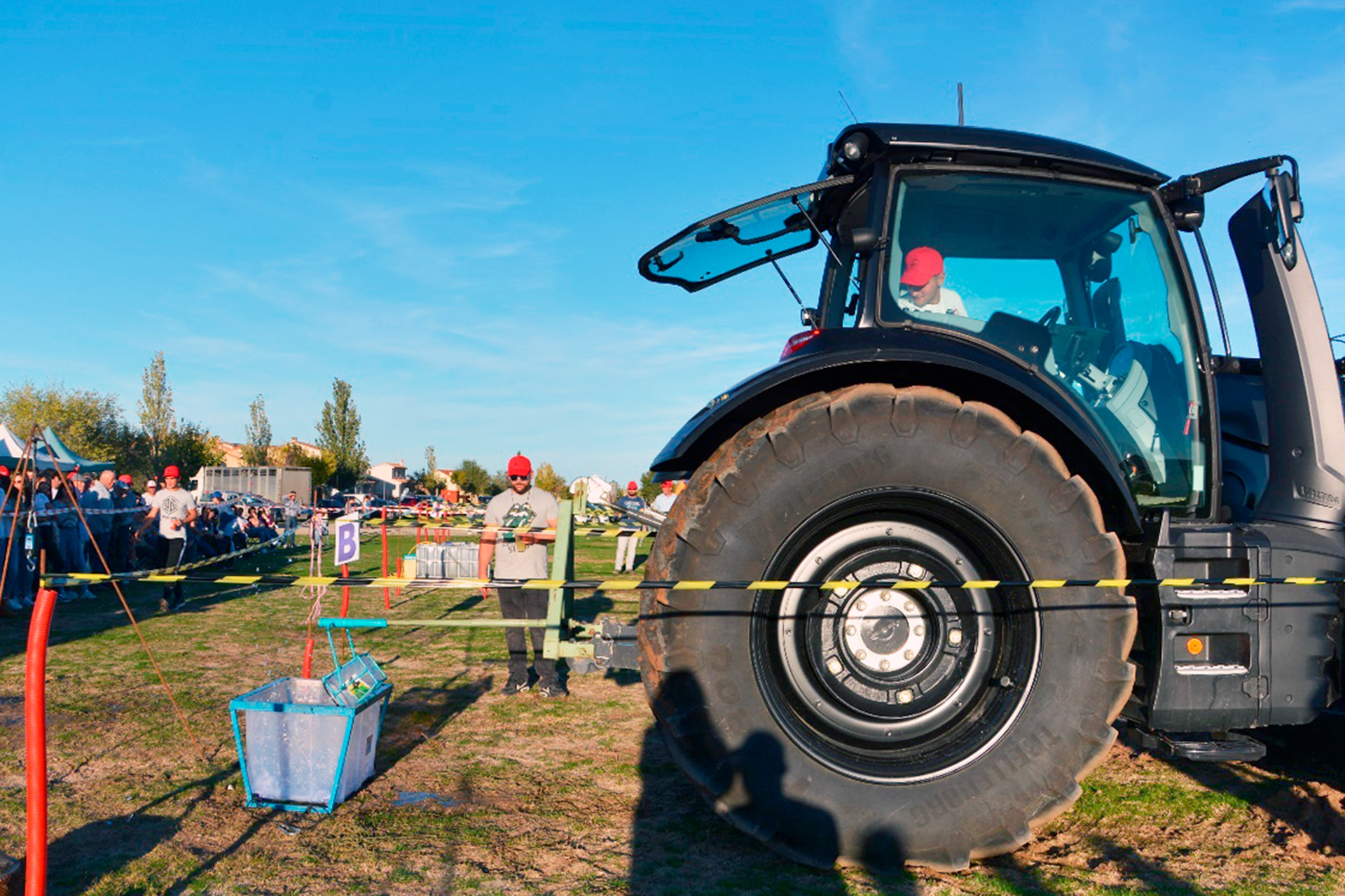 escarabajosa cabezas concurso habilidad tractor 5