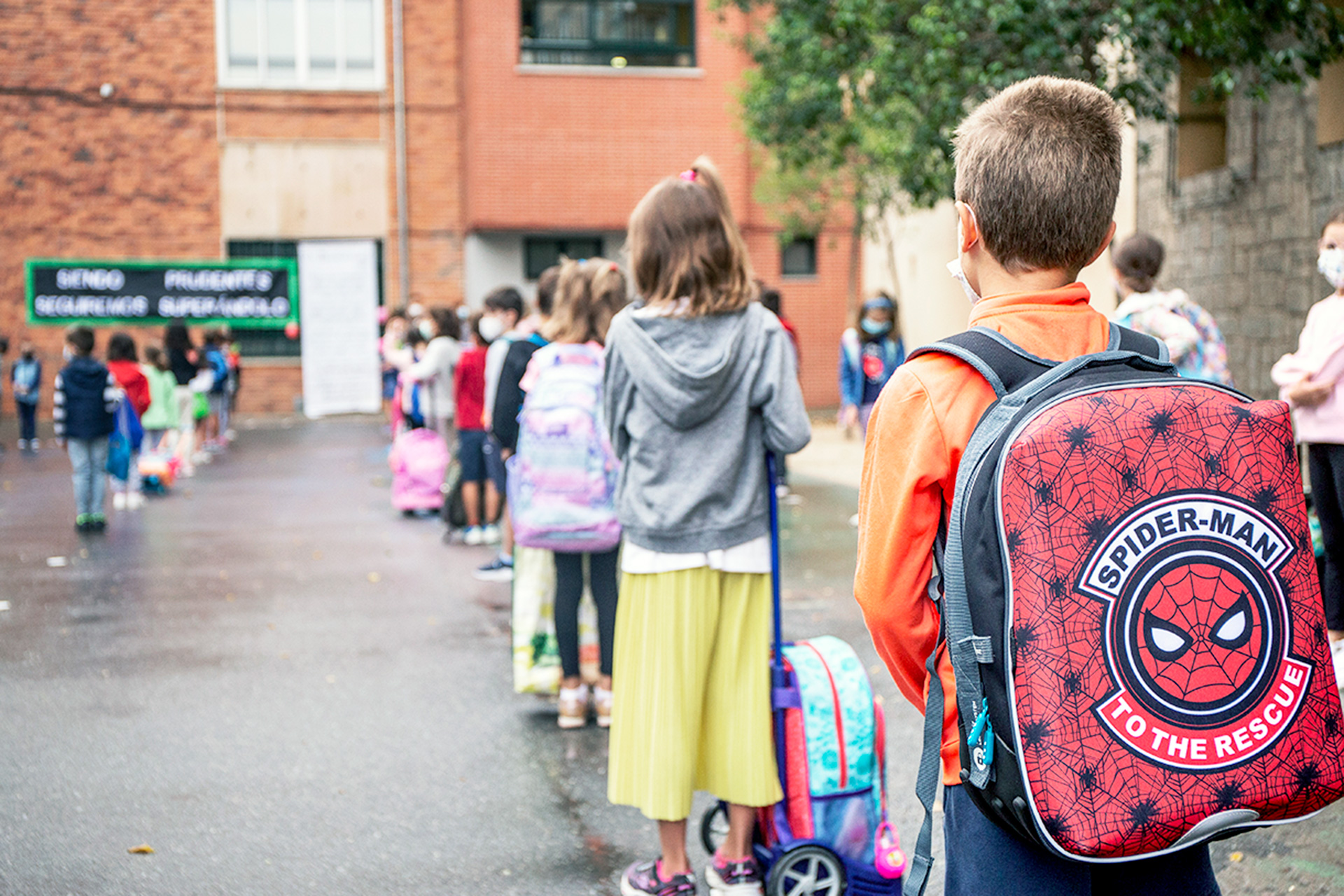 Los alumnos de Infantil y Primaria empezarán las clases el día 9 de septiembre. /NEREA LLORENTE