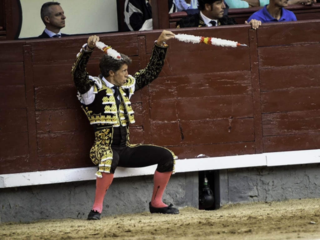 Manuel Escribano, en Las Ventas. / PLAZA 1